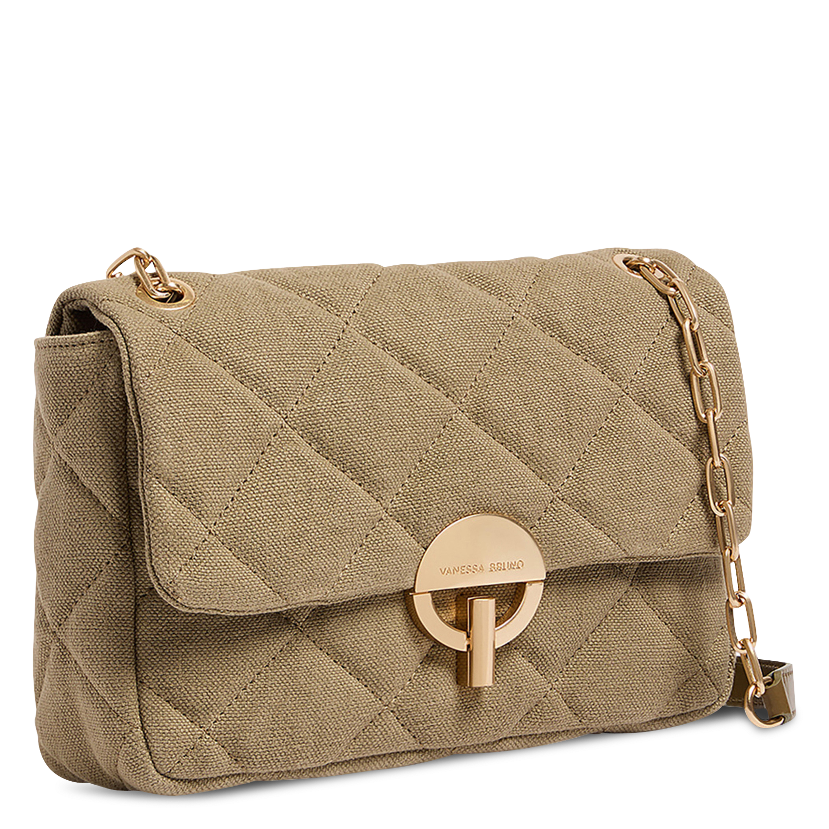 Sac bandoulière en lin | Beige VANESSA BRUNO Femme