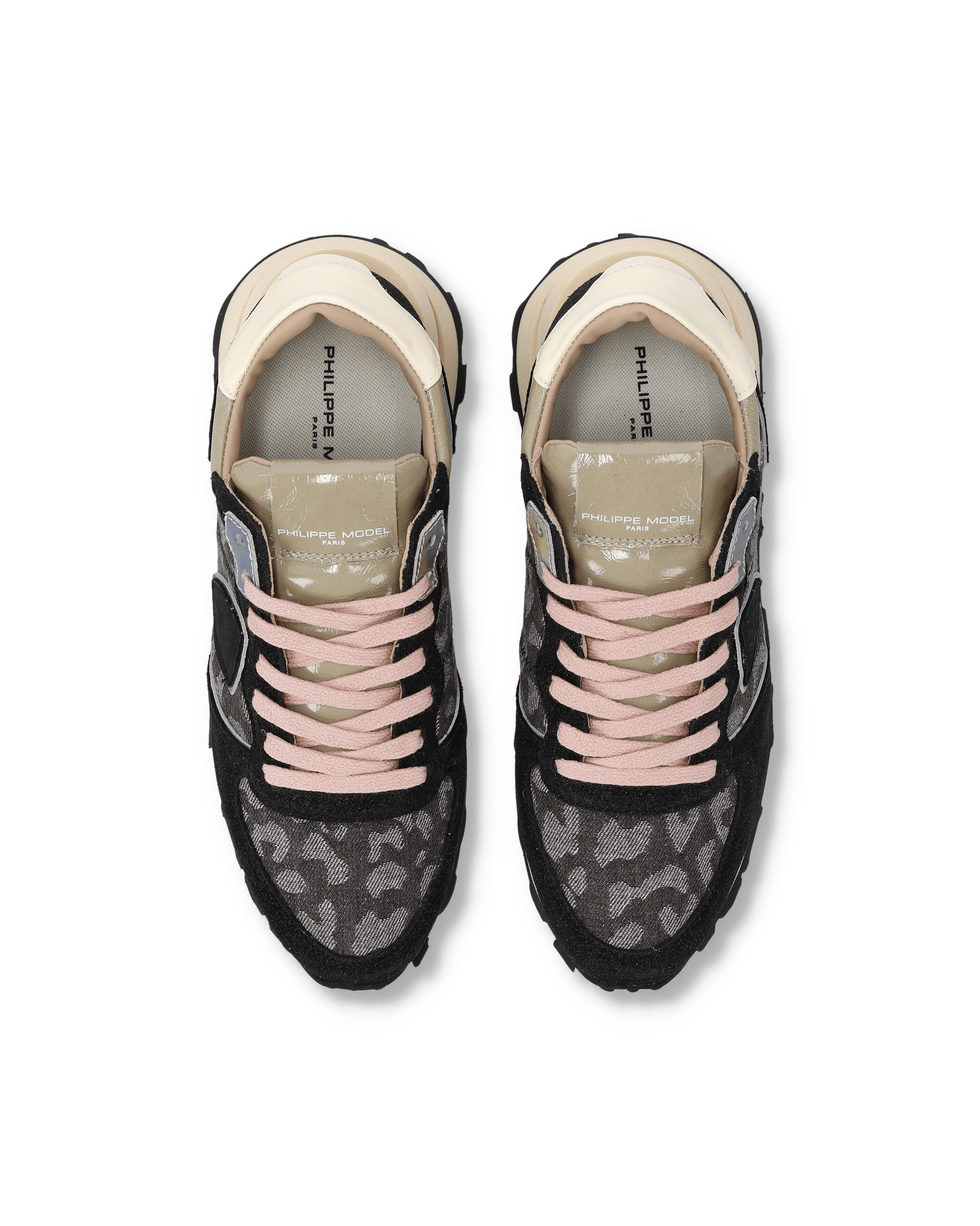 High-top running sneakers PHILIPPE MODEL Grey
