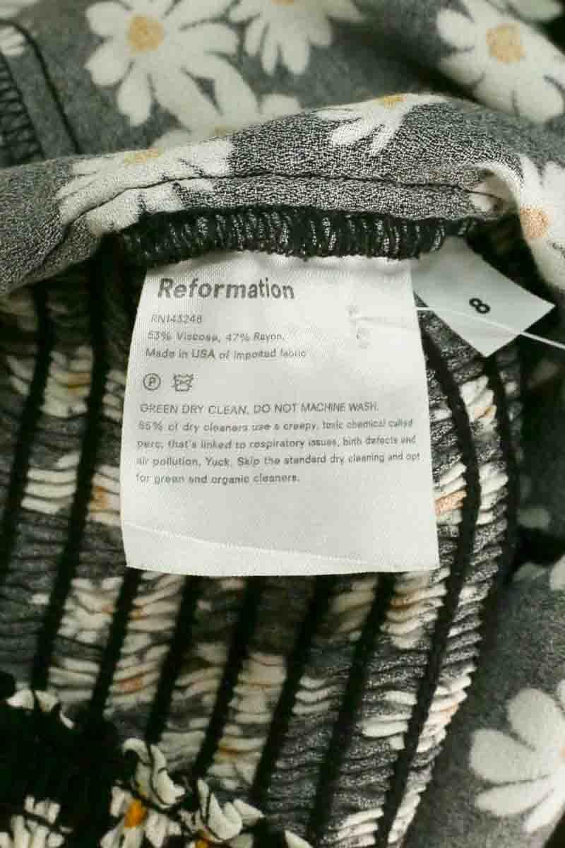 T-shirt REFORMATION - Seconde Main Black