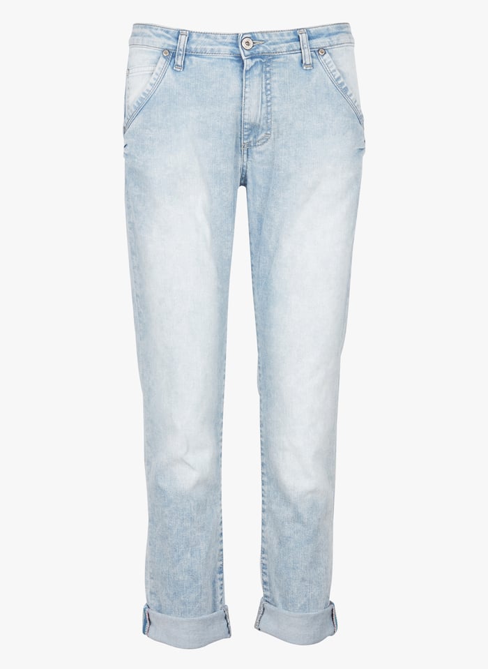 Pantalon boyfit sales