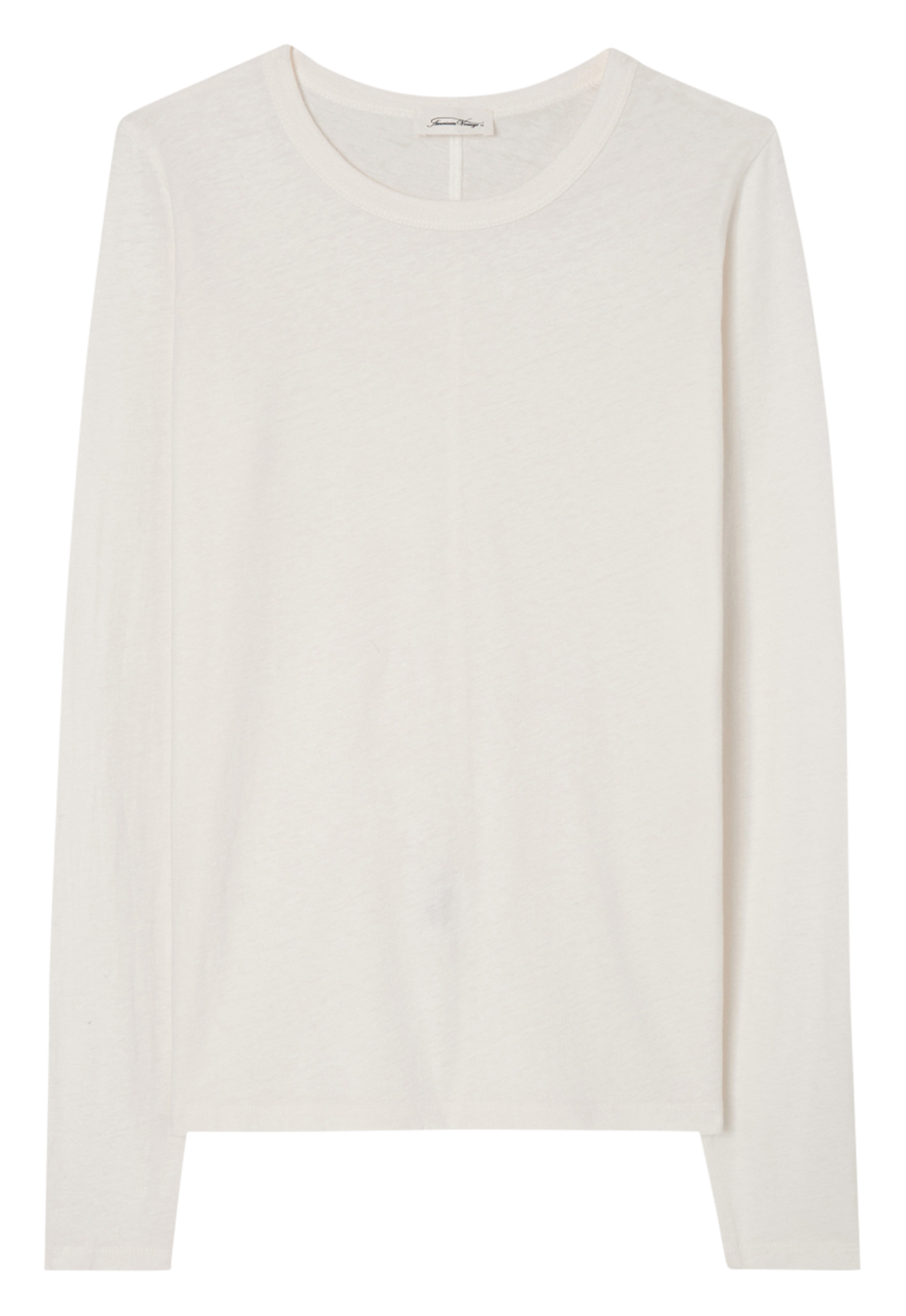 Tee-shirt à col rond en coton AMERICAN VINTAGE