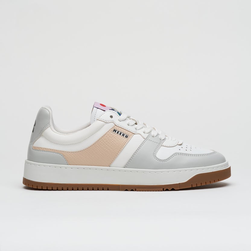 Eco-friendly low-top sneakers MEEKO Beige