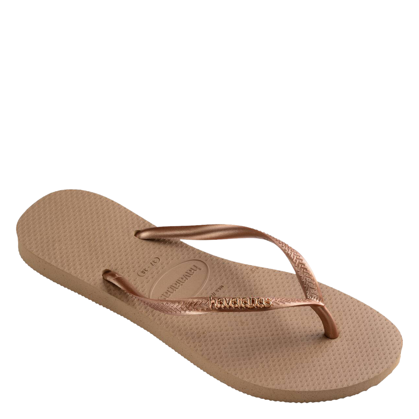 Havaianas Slim metallic logo HAVAIANAS Pink