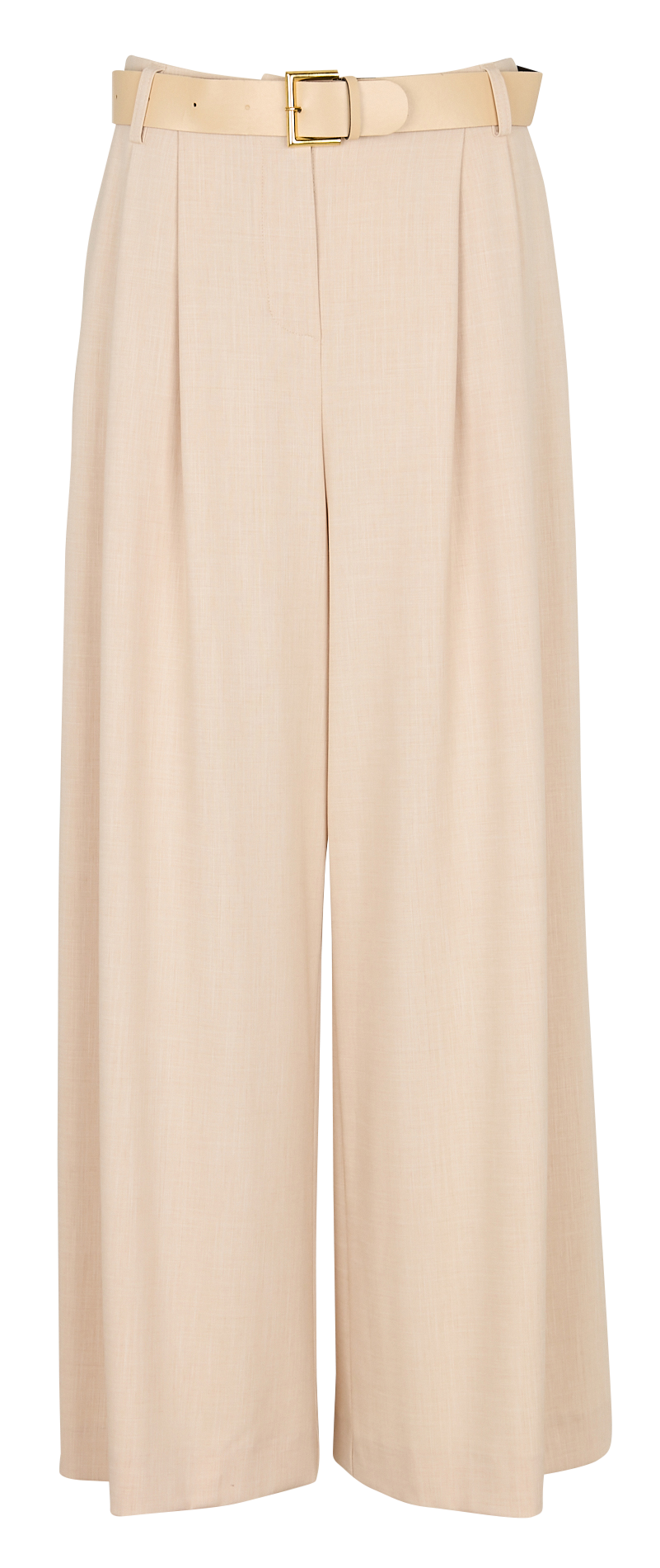 Pantalon palazzo ceinturé IMPERIAL Beige