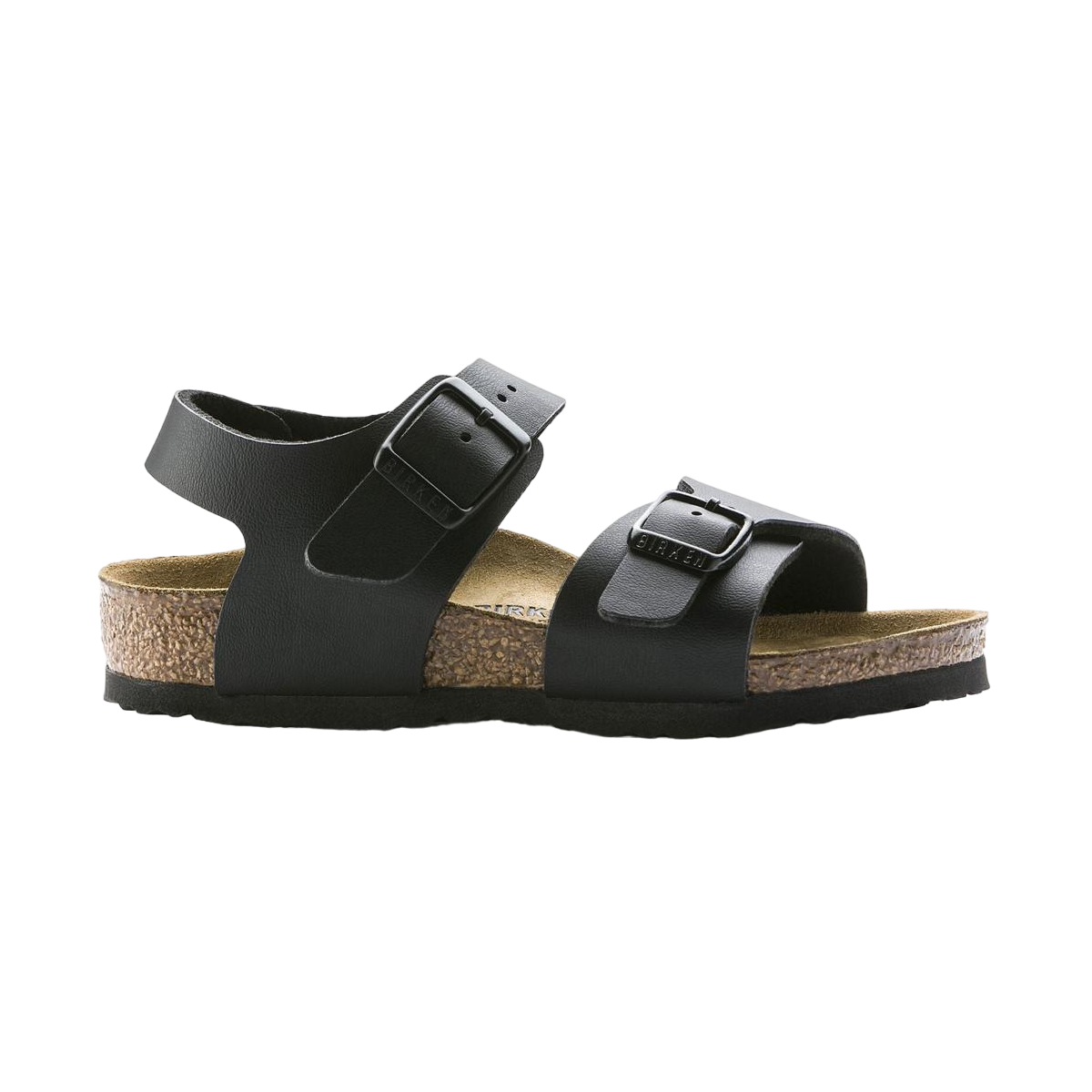 Faux leather sandals BIRKENSTOCK Blue