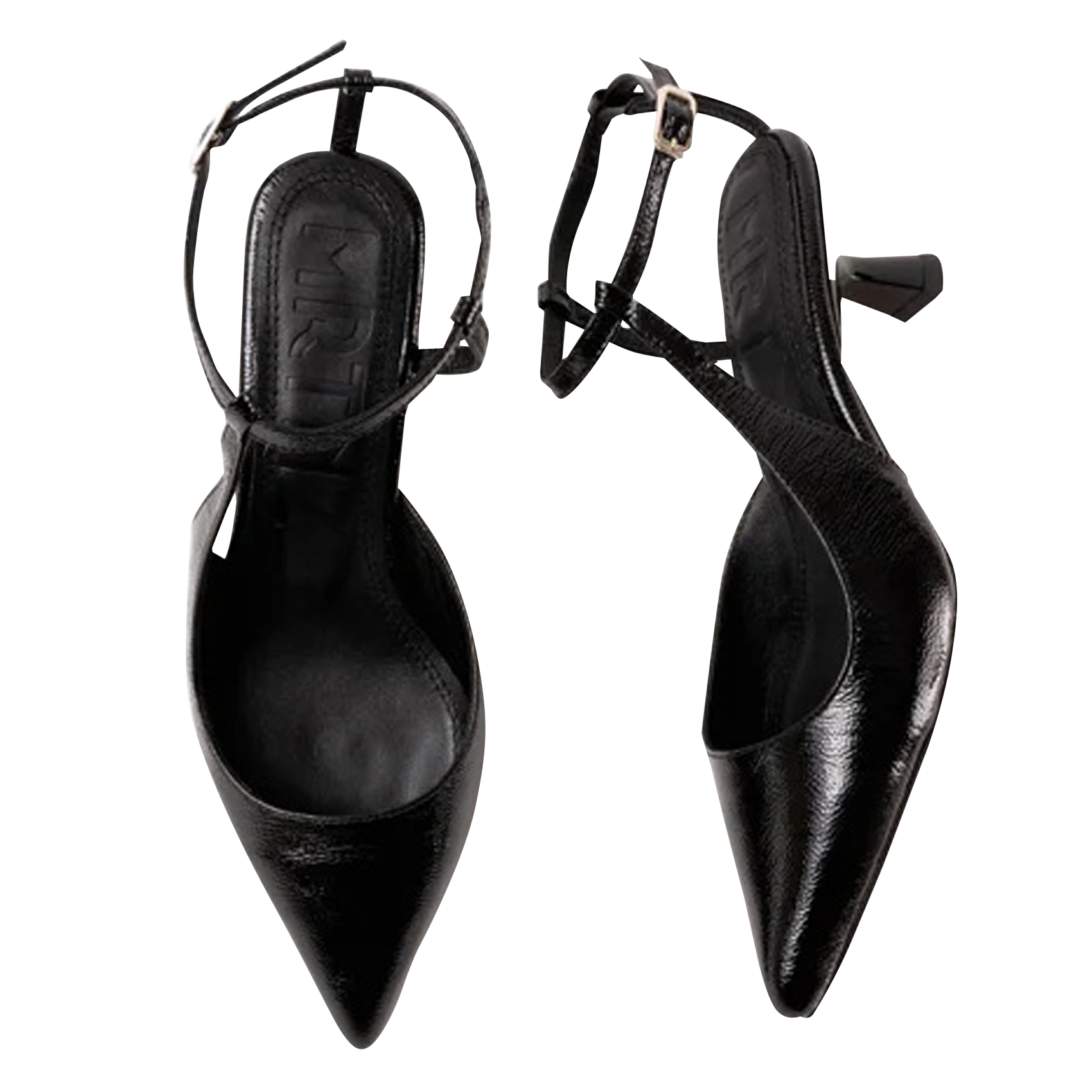 Escarpins en cuir verni  SOULIER MARTINEZ Noir