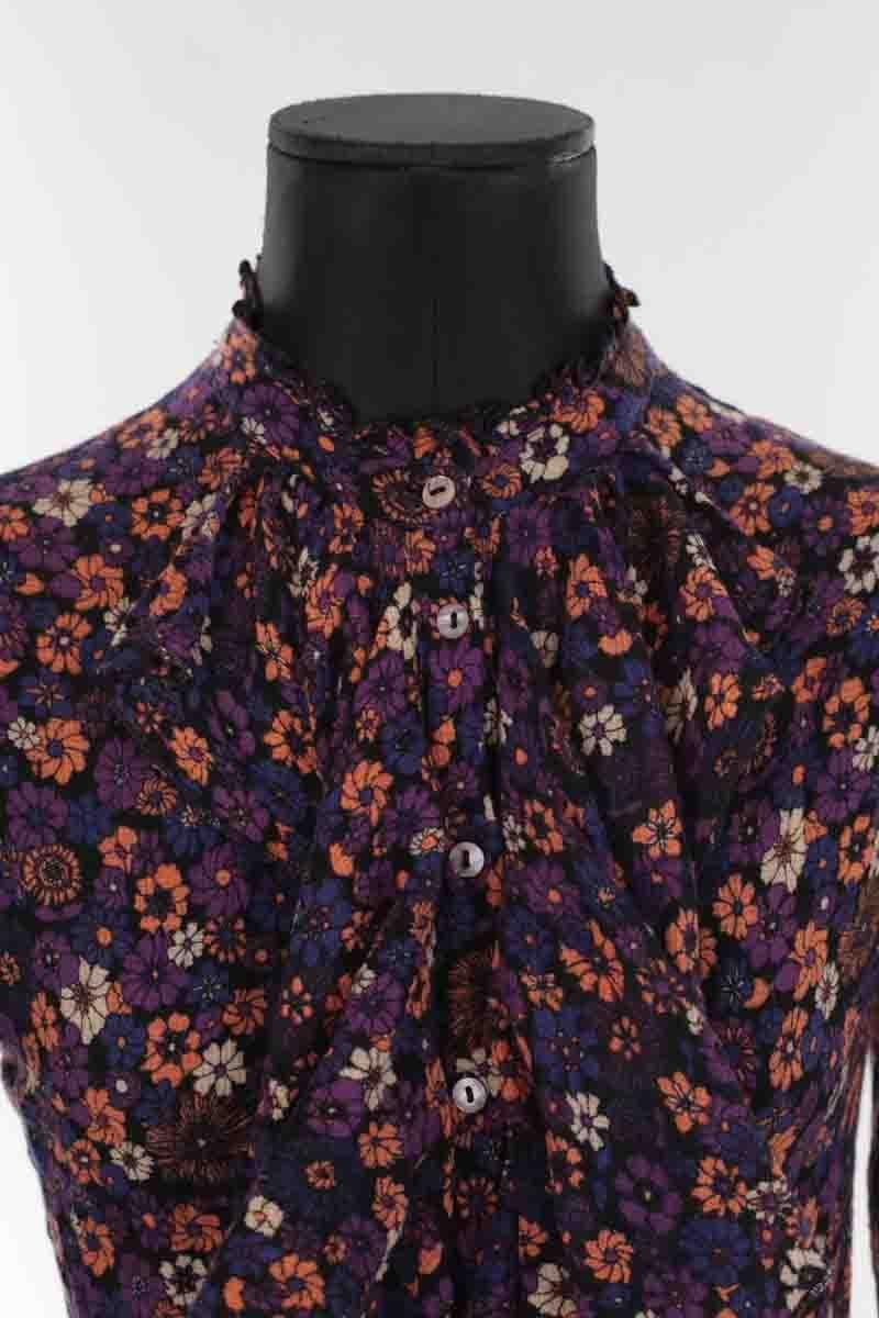 Cotton blouse ANTIK BATIK - Seconde Main Purple