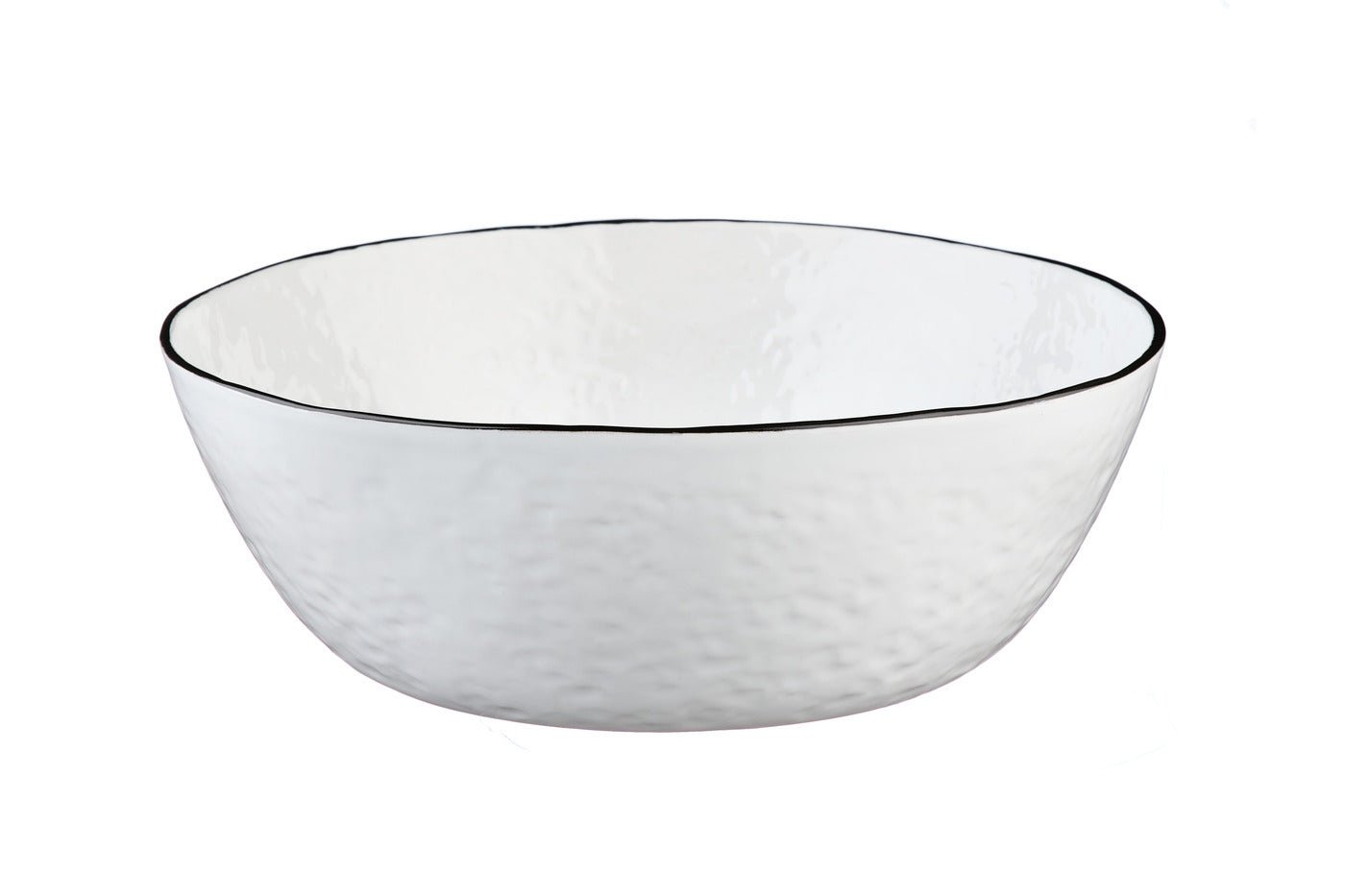 Pure salad bowl ø24cm and ø30cm - 2 pieces - snow white BJORN White