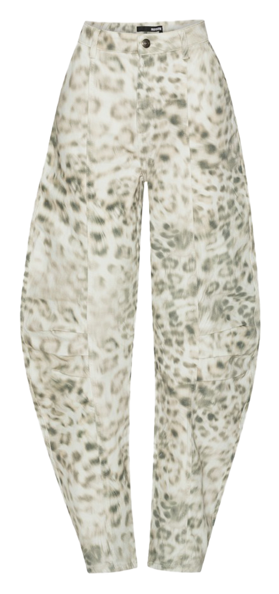 Pantalon large en coton imprimé ROTATE Multicolore