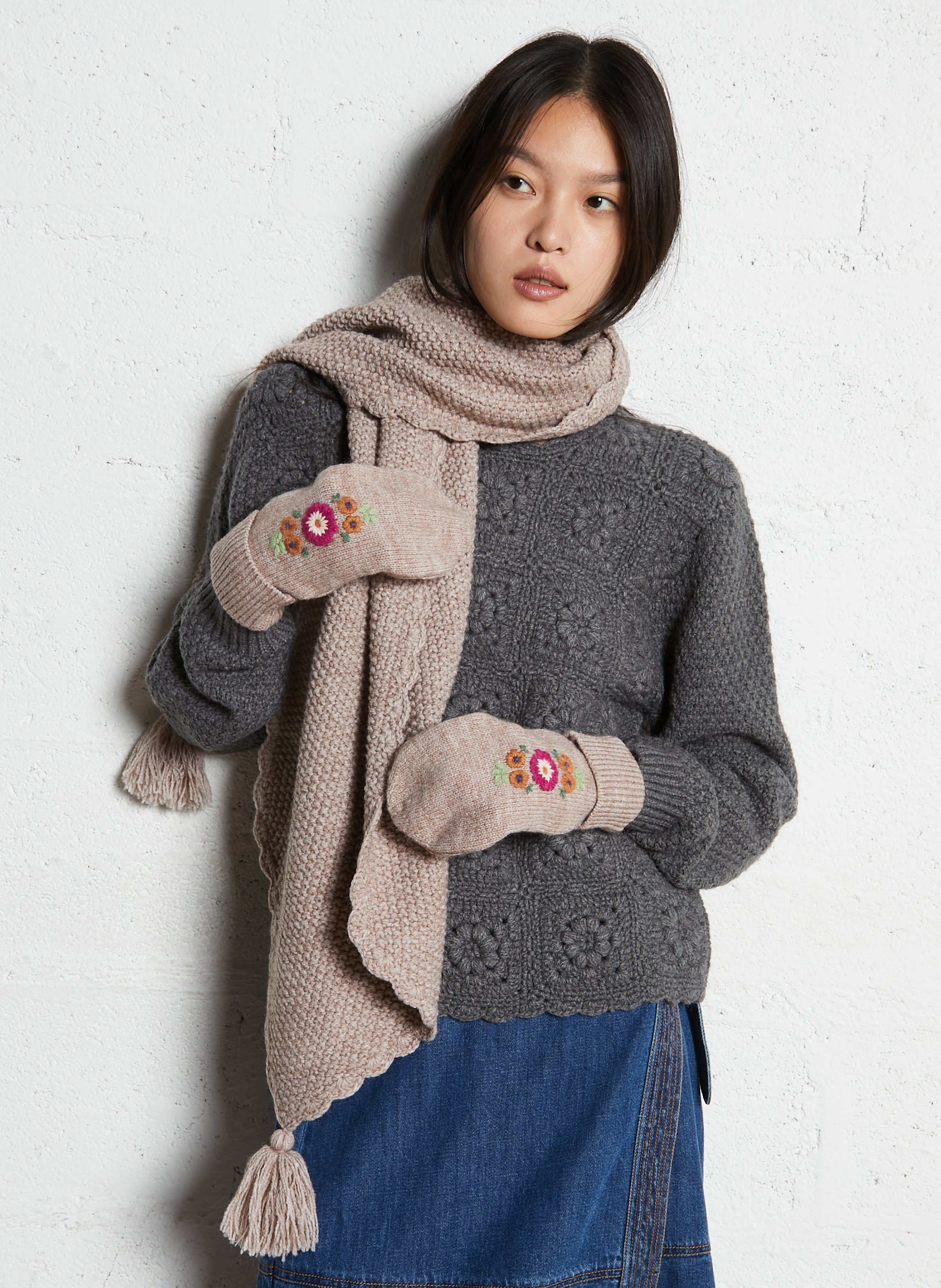 Scarf LOUISE MISHA Beige