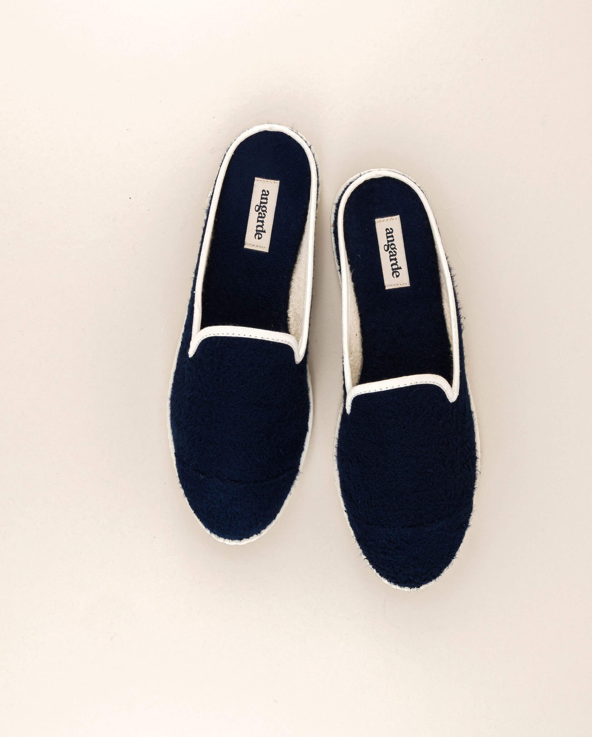 Women's sponge mule, navy ANGARDE Blue