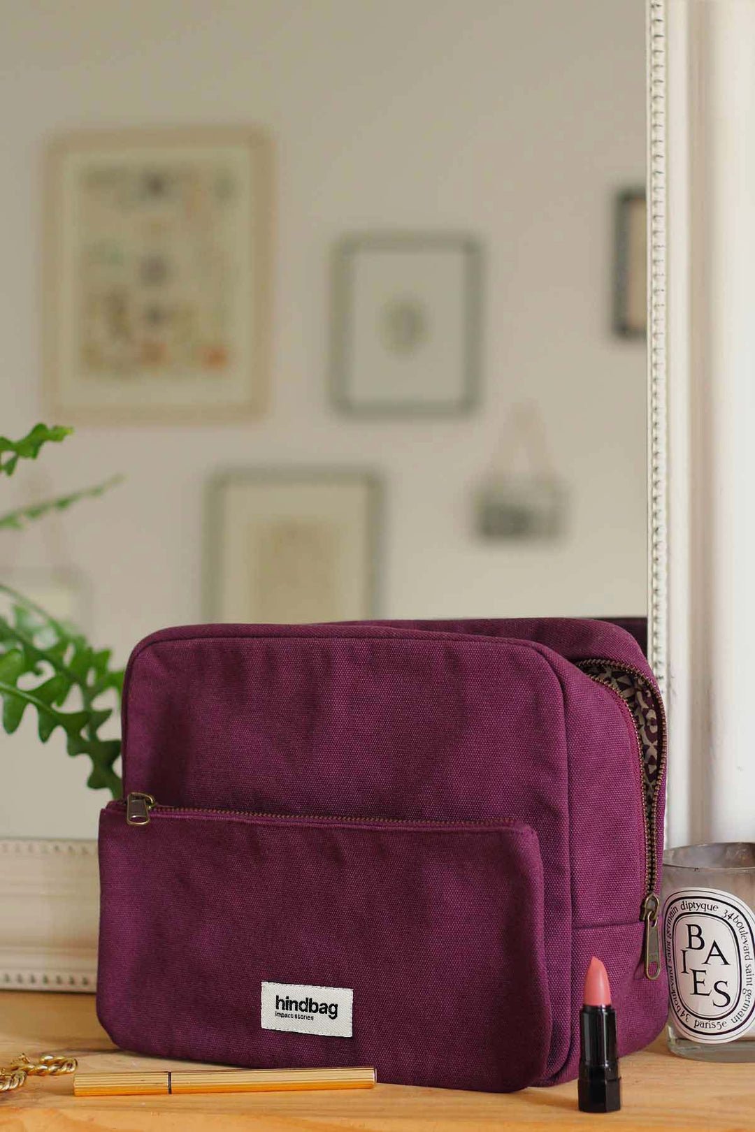 Trousse de toilette XL Alix HINDBAG Violet