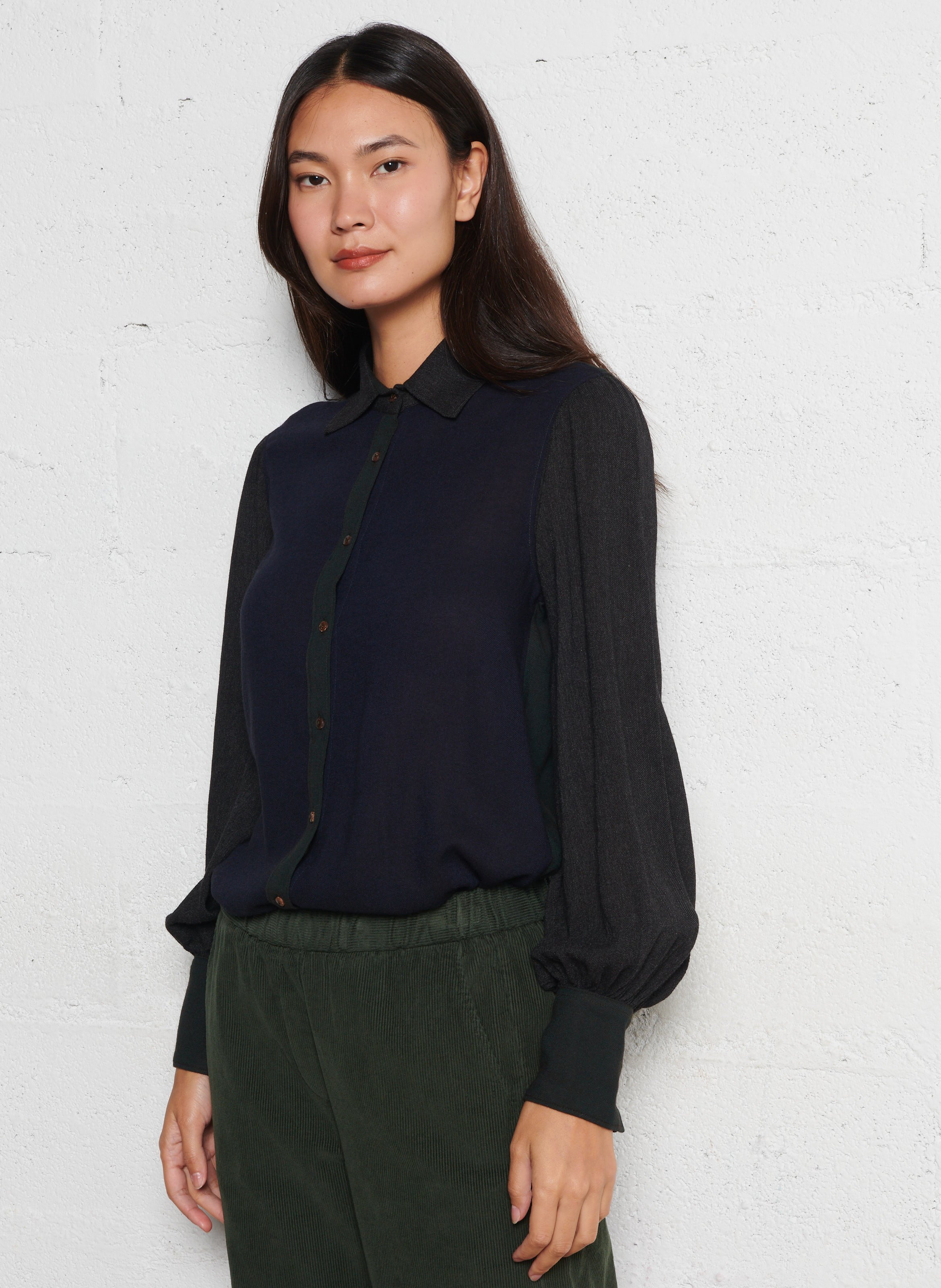 Straight shirt DIEGA Grey