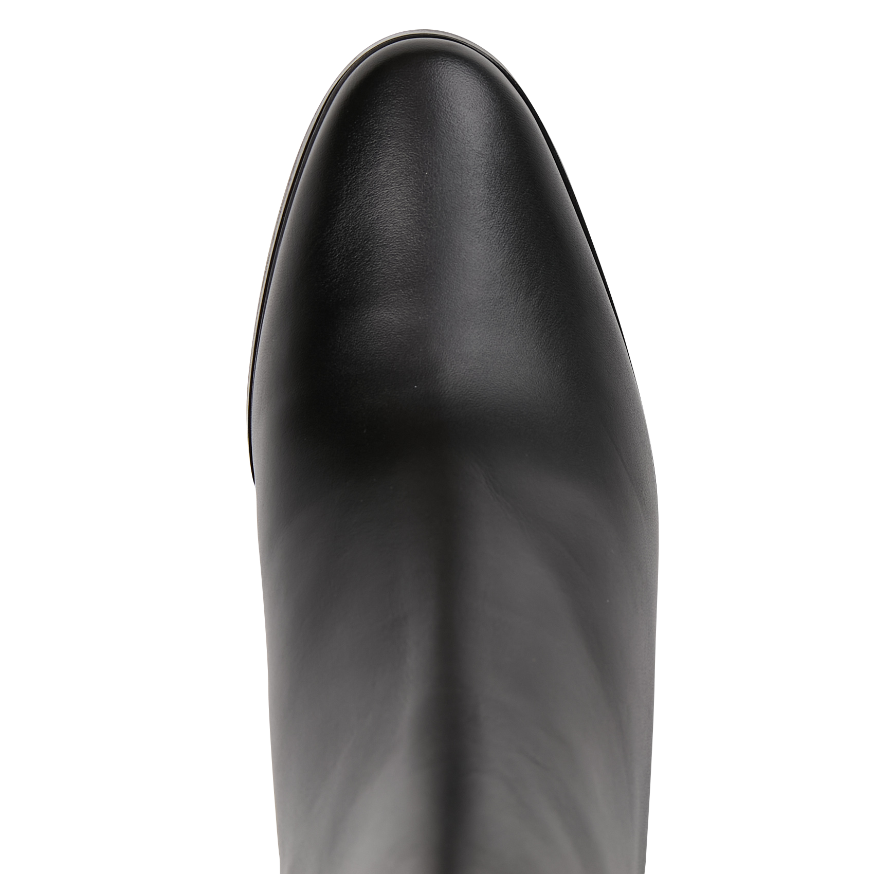 Bottines à talons en cuir RIVECOUR Noir