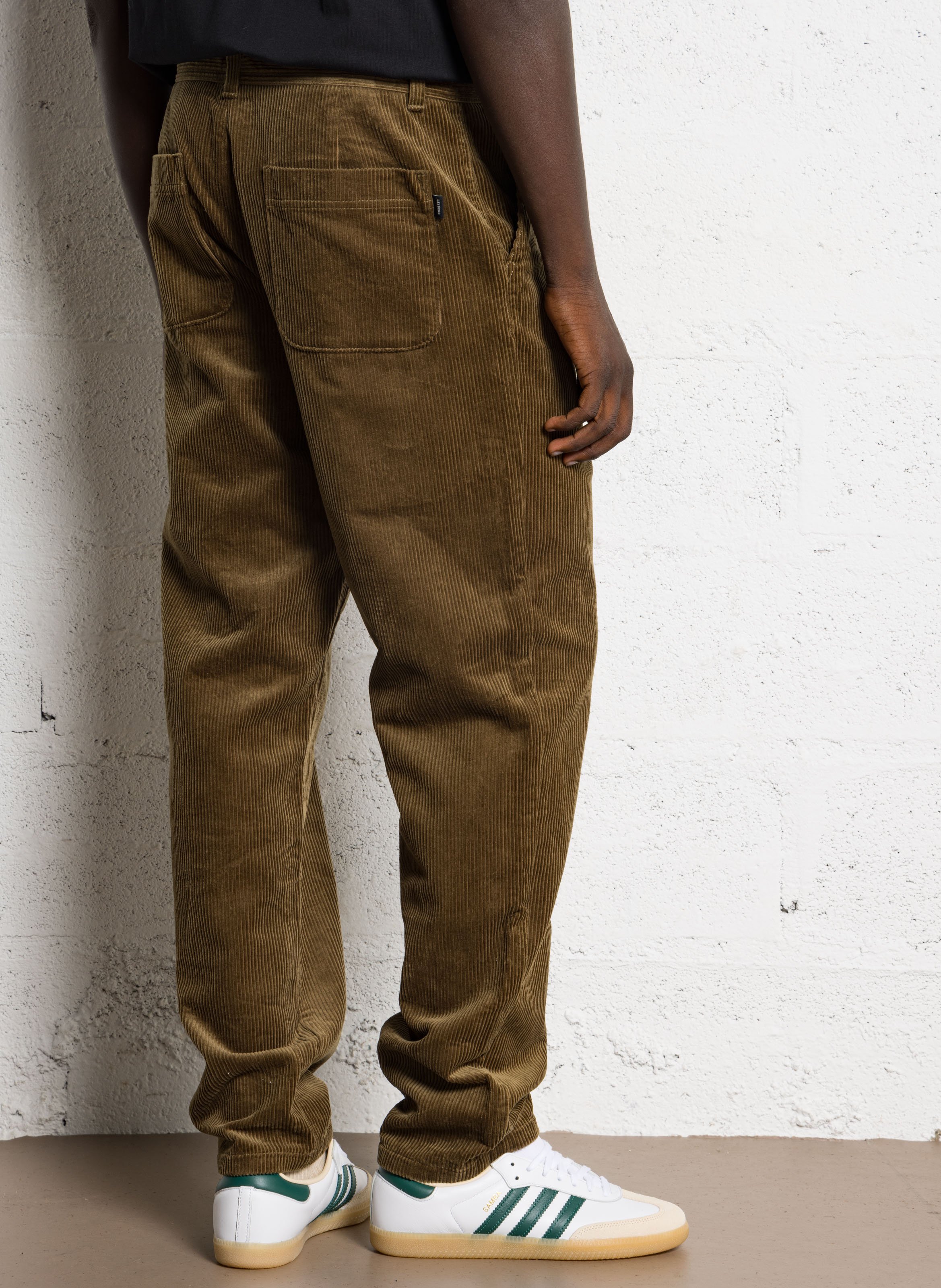 Corduroy cropped pants LES DEUX Khaki
