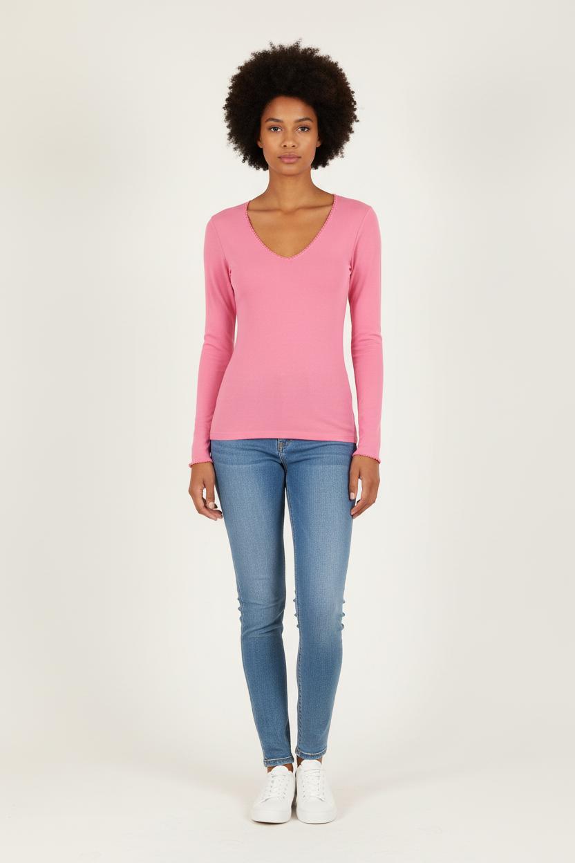 Top & tank top COMPTOIR DES COTONNIERS - Seconde main Pink