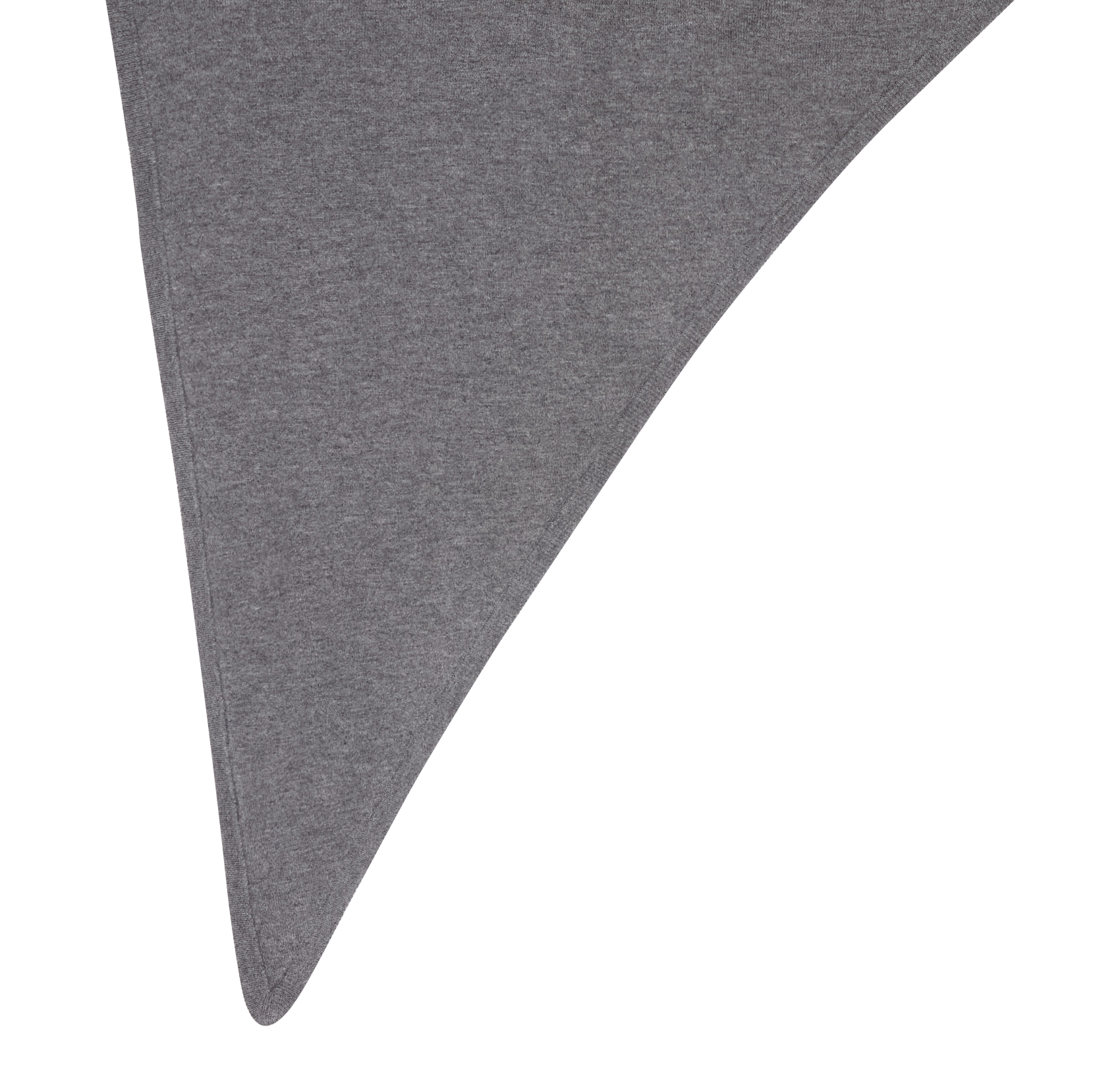 Woll-Dreiecksschal BERENICE Grau