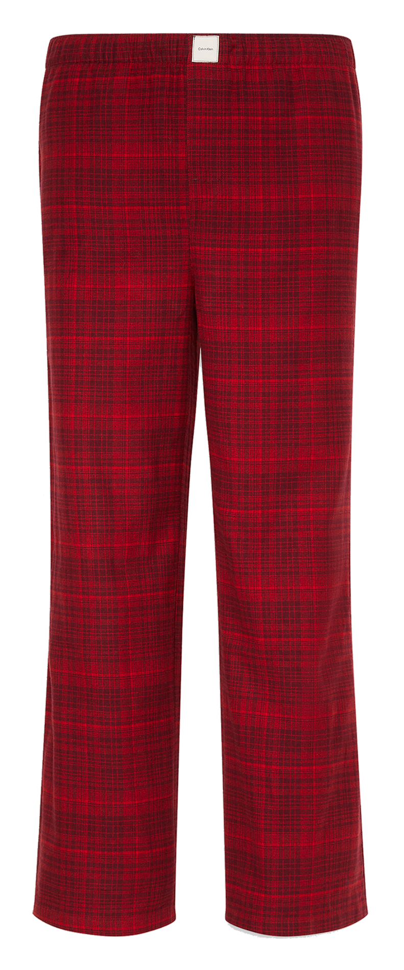 Pantalon de pyjama en coton imprimé CALVIN KLEIN UNDERWEAR Rouge