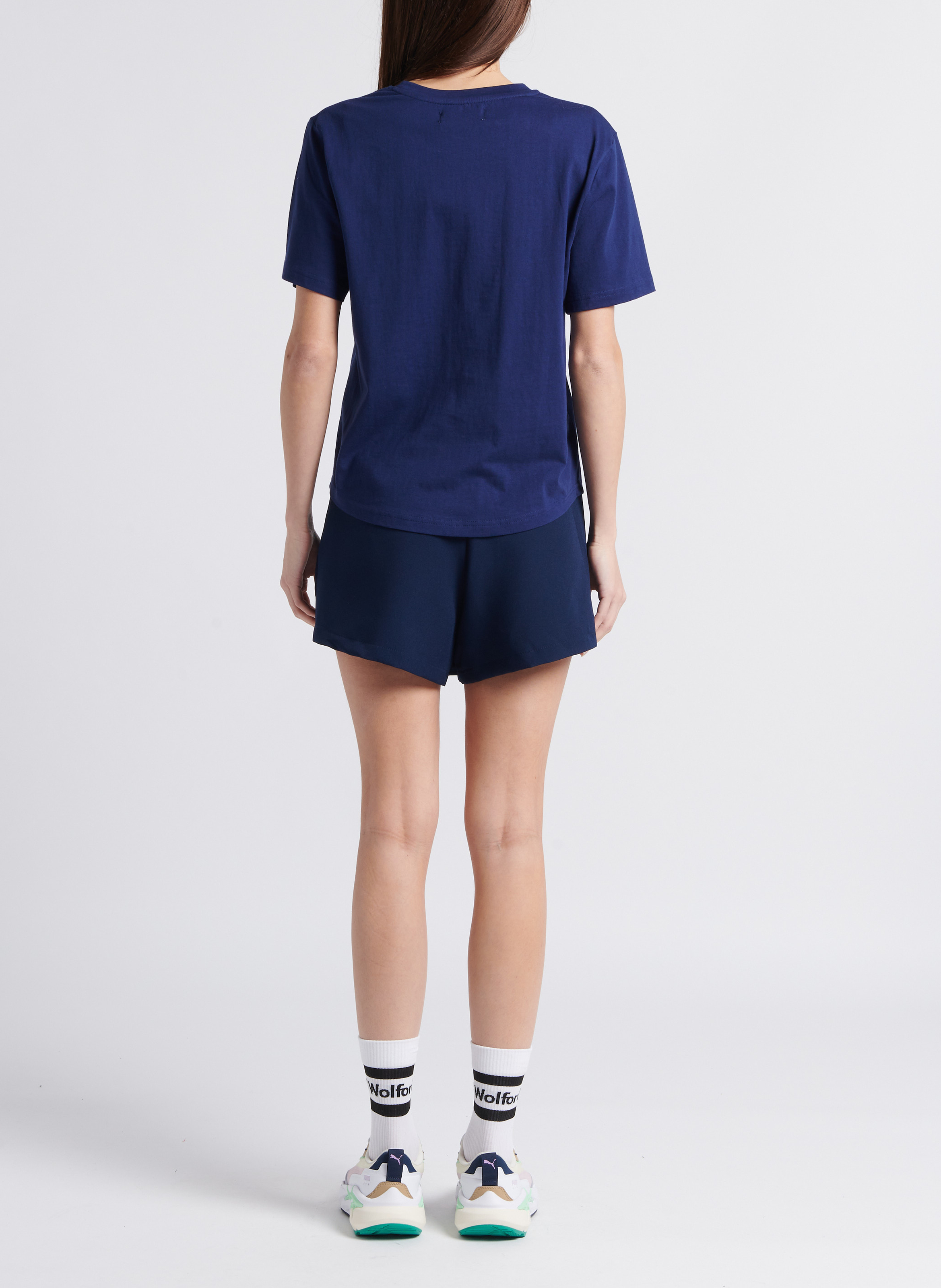 Jupe-short asymétrique LA PETITE ETOILE Bleu