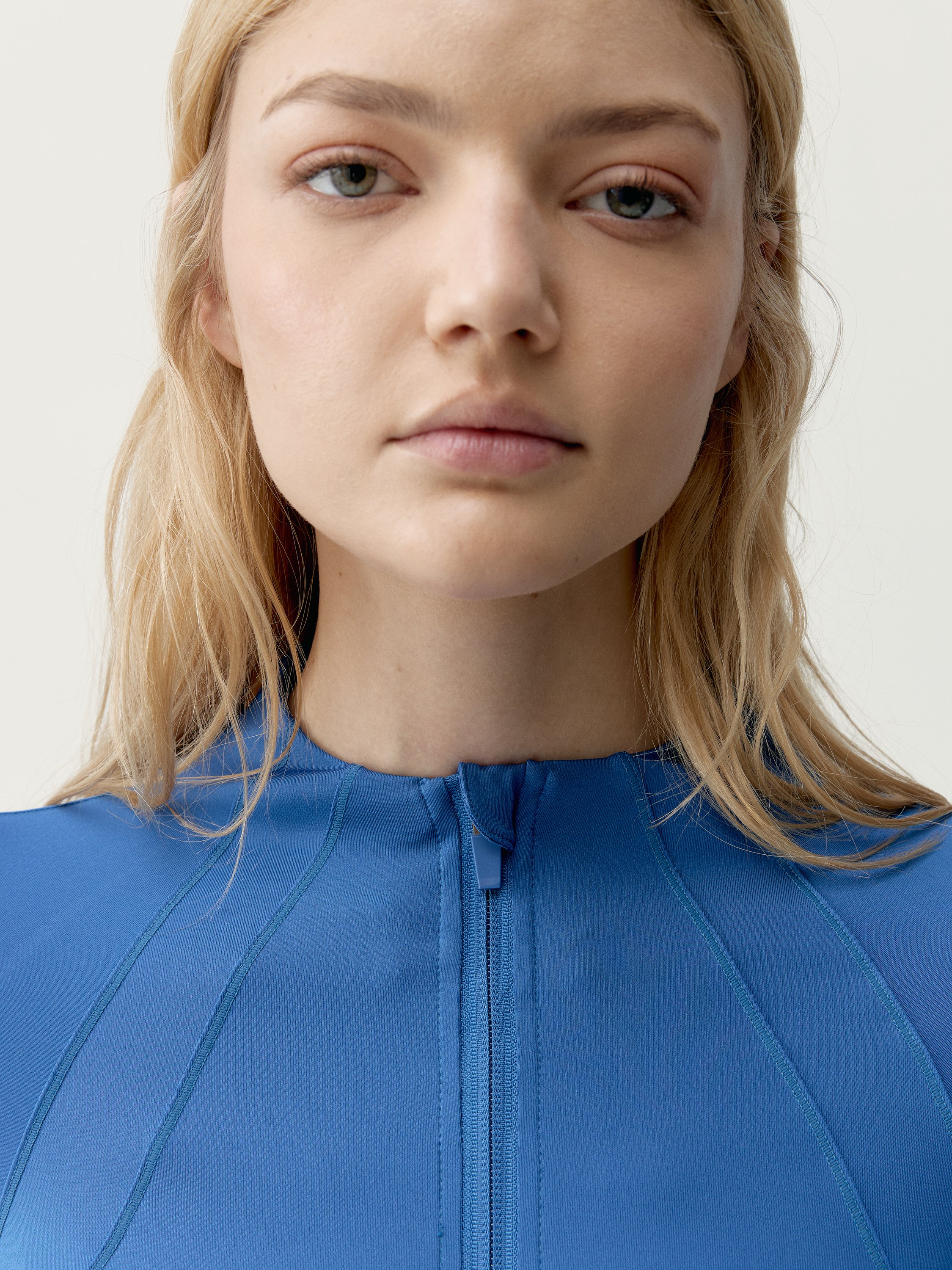 Veste de sport zippée performance athleisure flippo BORN Bleu