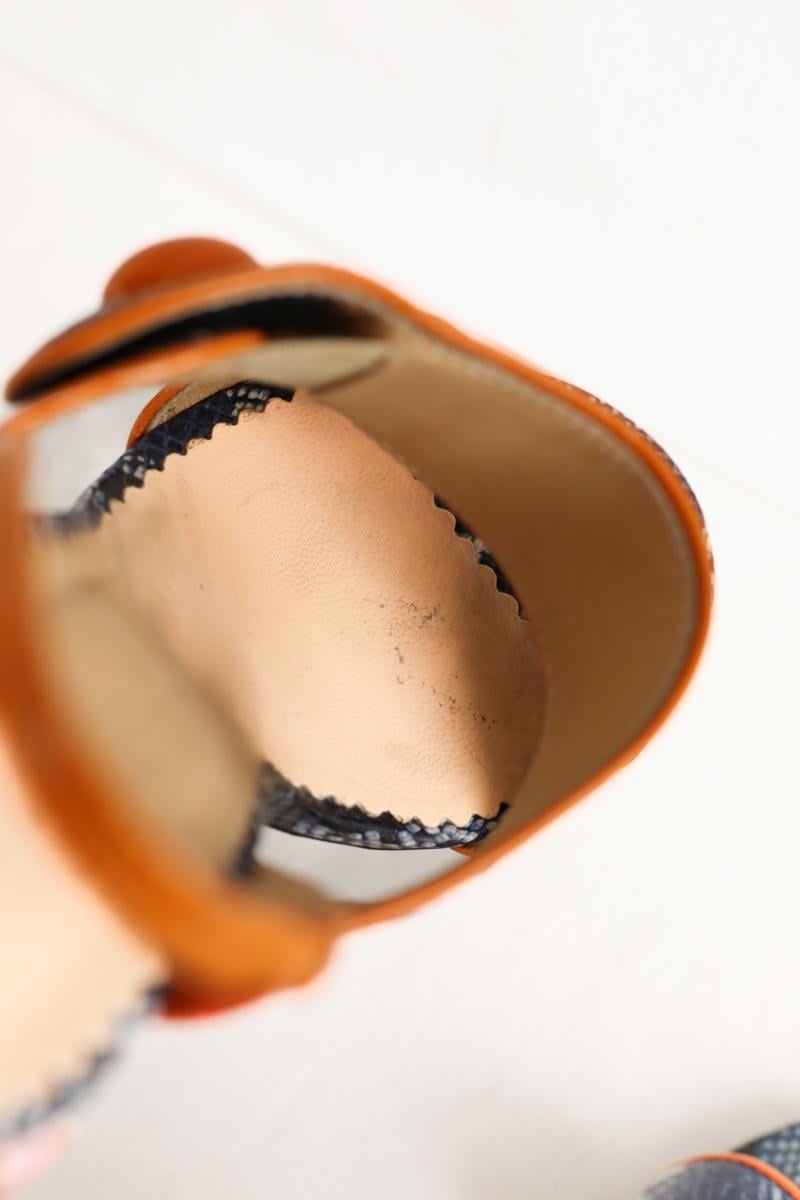 Talons TARA JARMON - Seconde Main Bleu