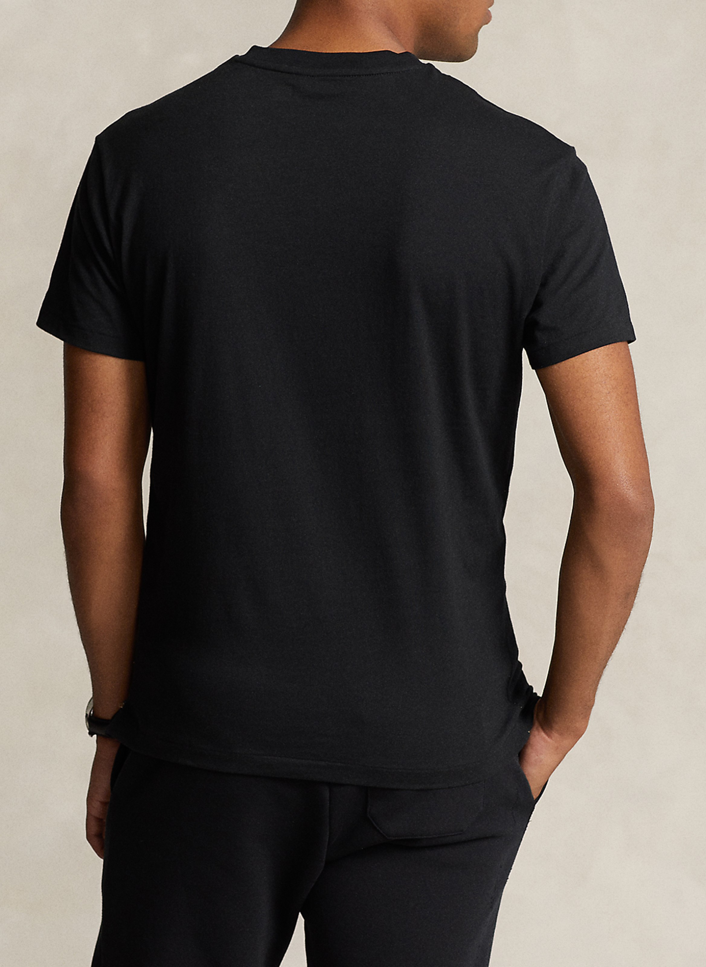 Basic cotton T-shirt POLO RALPH LAUREN Black