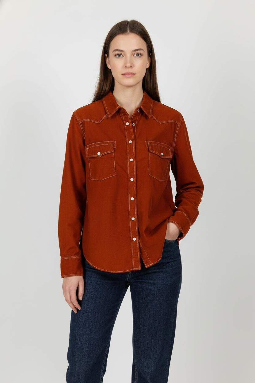 Shirt LEVI'S - Seconde main Orange