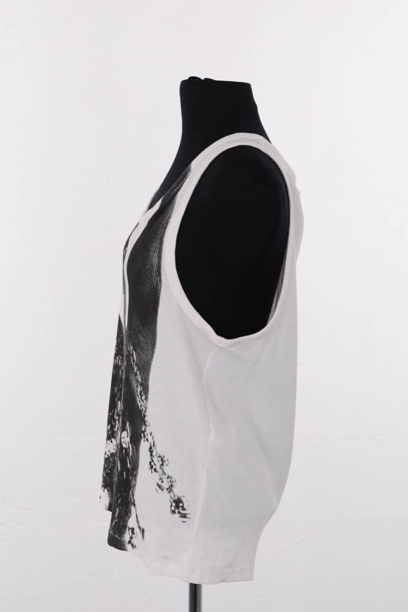 Azawood sleeveless top PACO RABANNE - Seconde Main White
