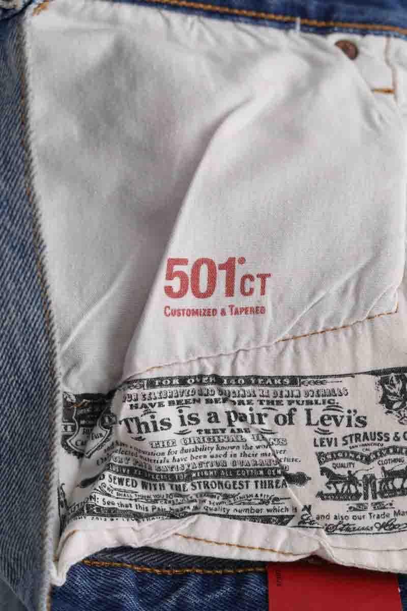 501 straight jeans LEVI'S - Seconde main Blue