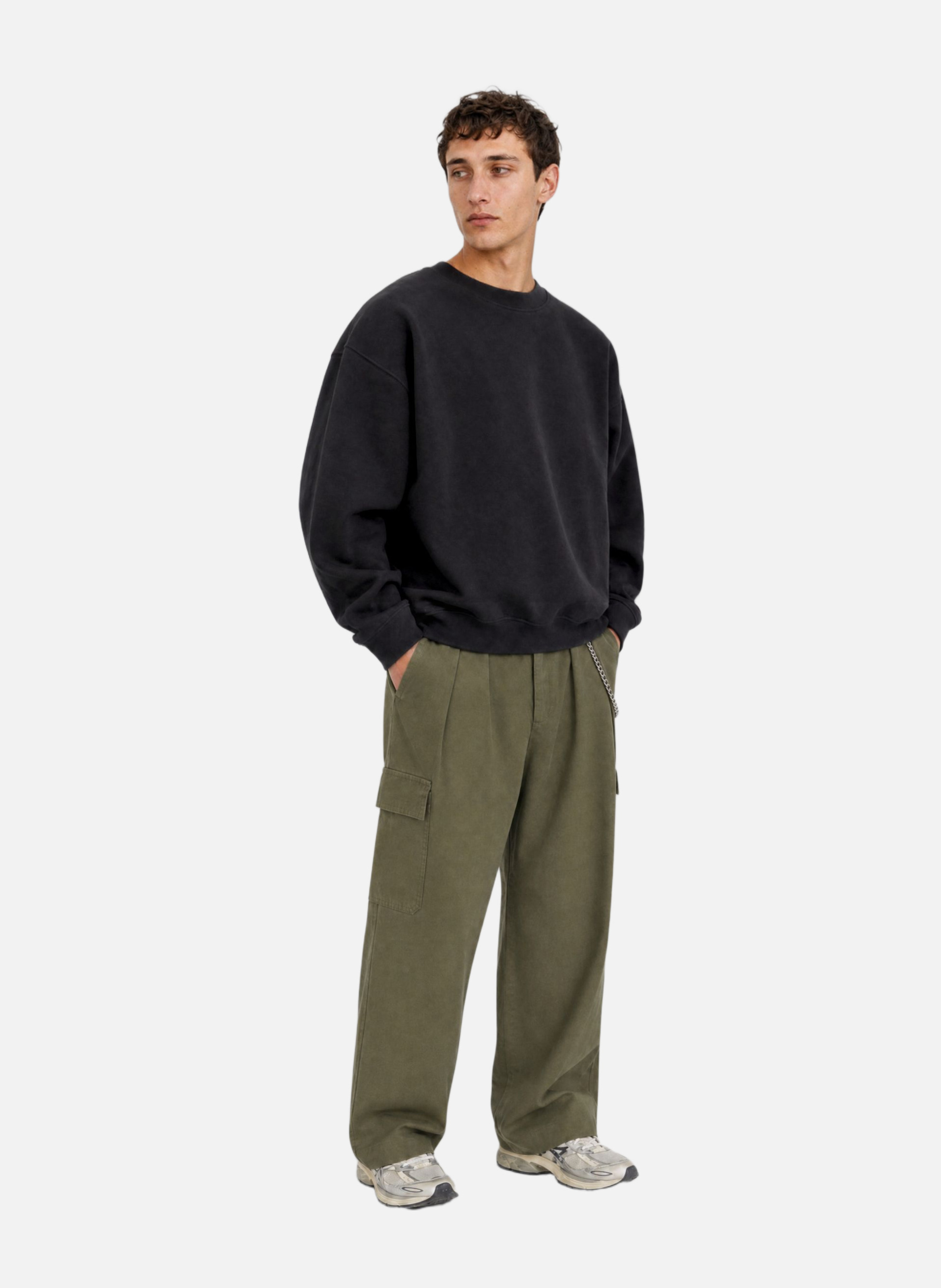 Round neck sweatshirt THE KOOPLES Black