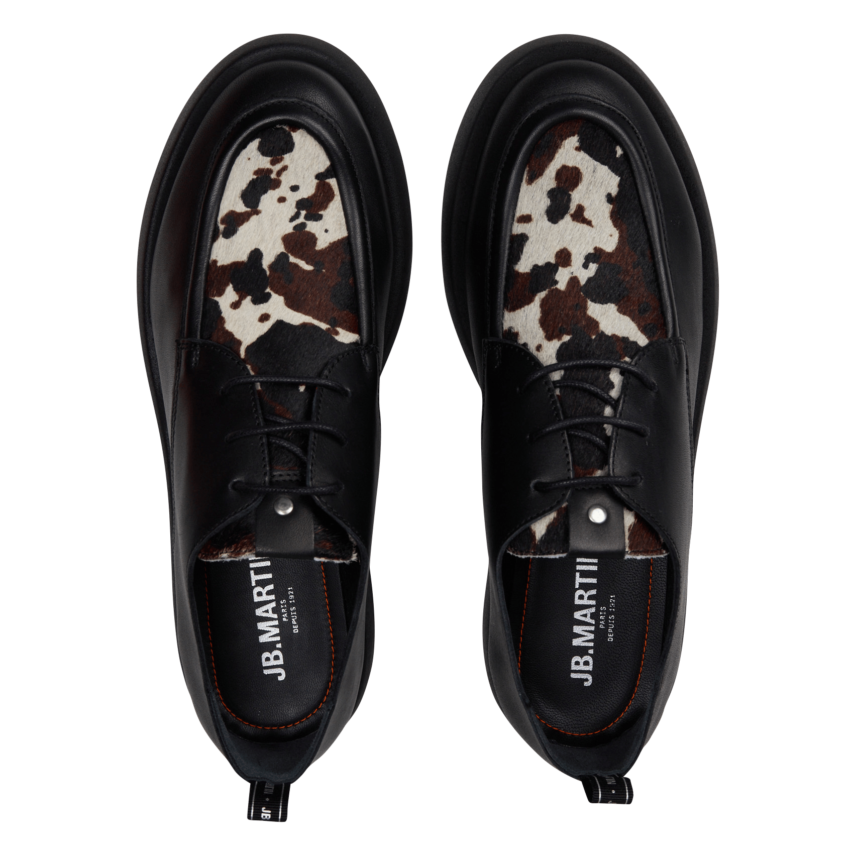 Derbies en cuir JB MARTIN Noir