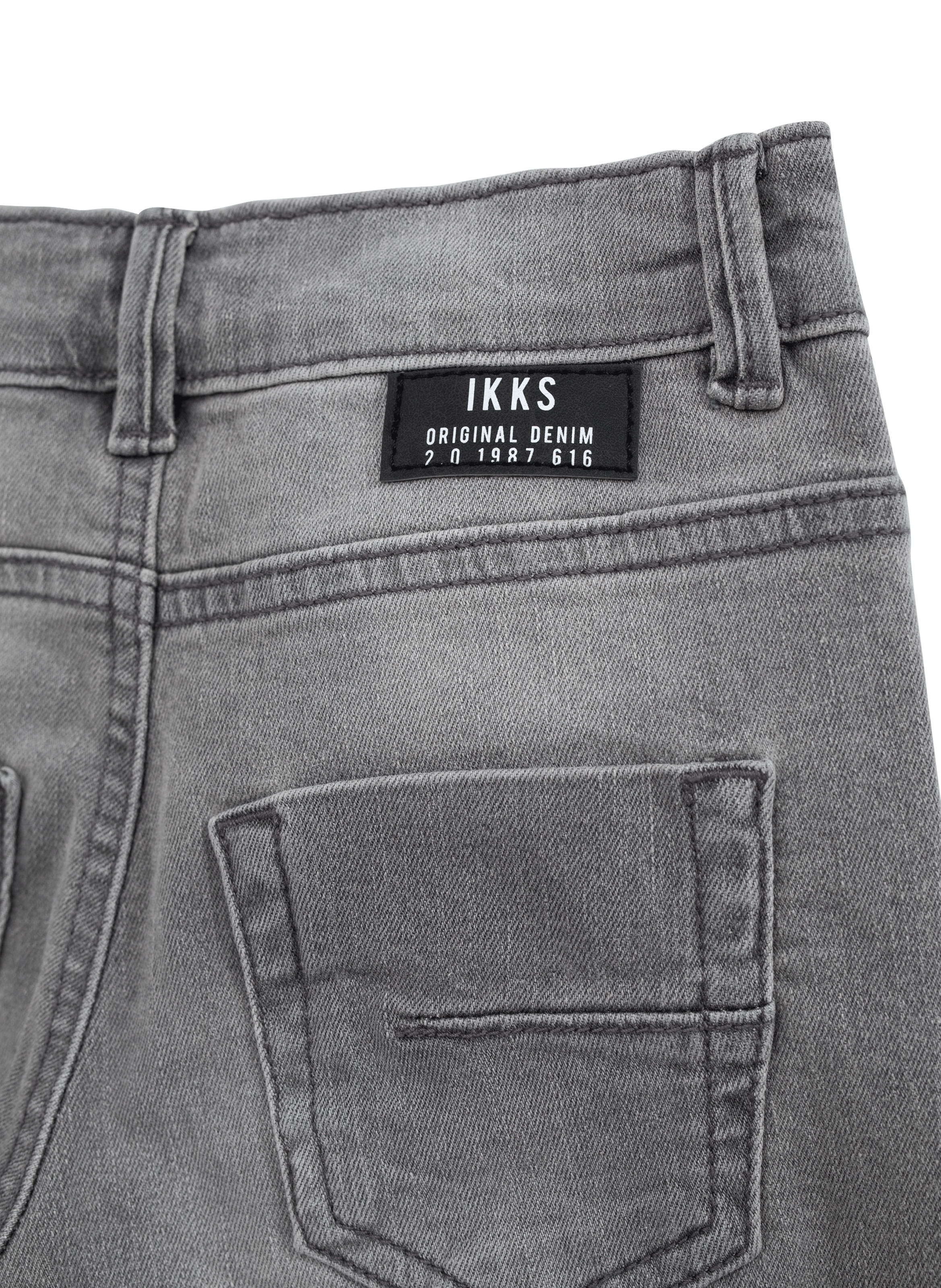 Slim-fit cotton-blend jeans IKKS JUNIOR Grey