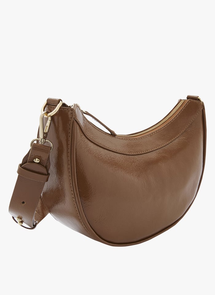 Sac cognac cuir sales minelli