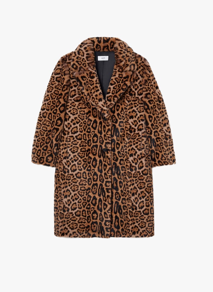 Veste levis fourrure discount leopard