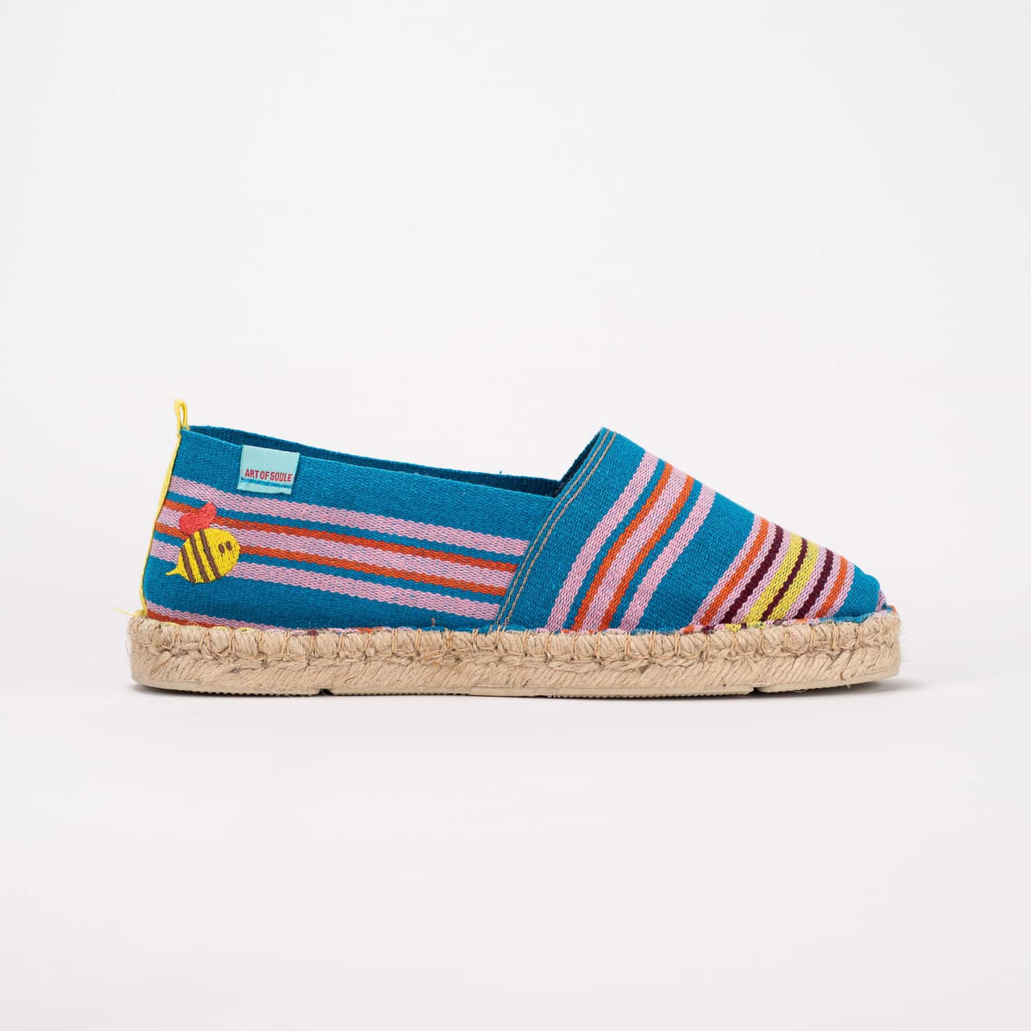 Striped espadrilles ART OF SOULE Blue