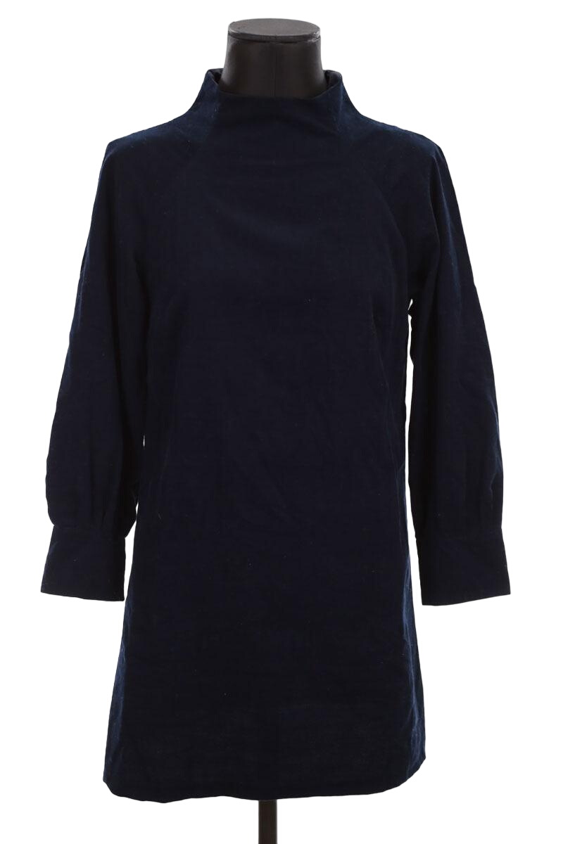 Cotton dress AGNES B. - Seconde Main Blue