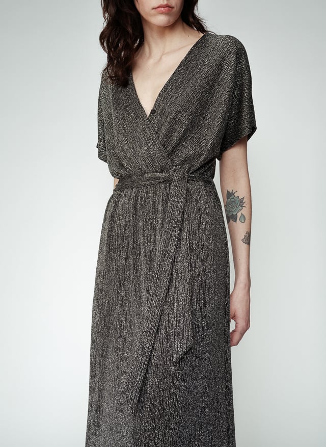 Robe longue GRACE ET MILA Gris
