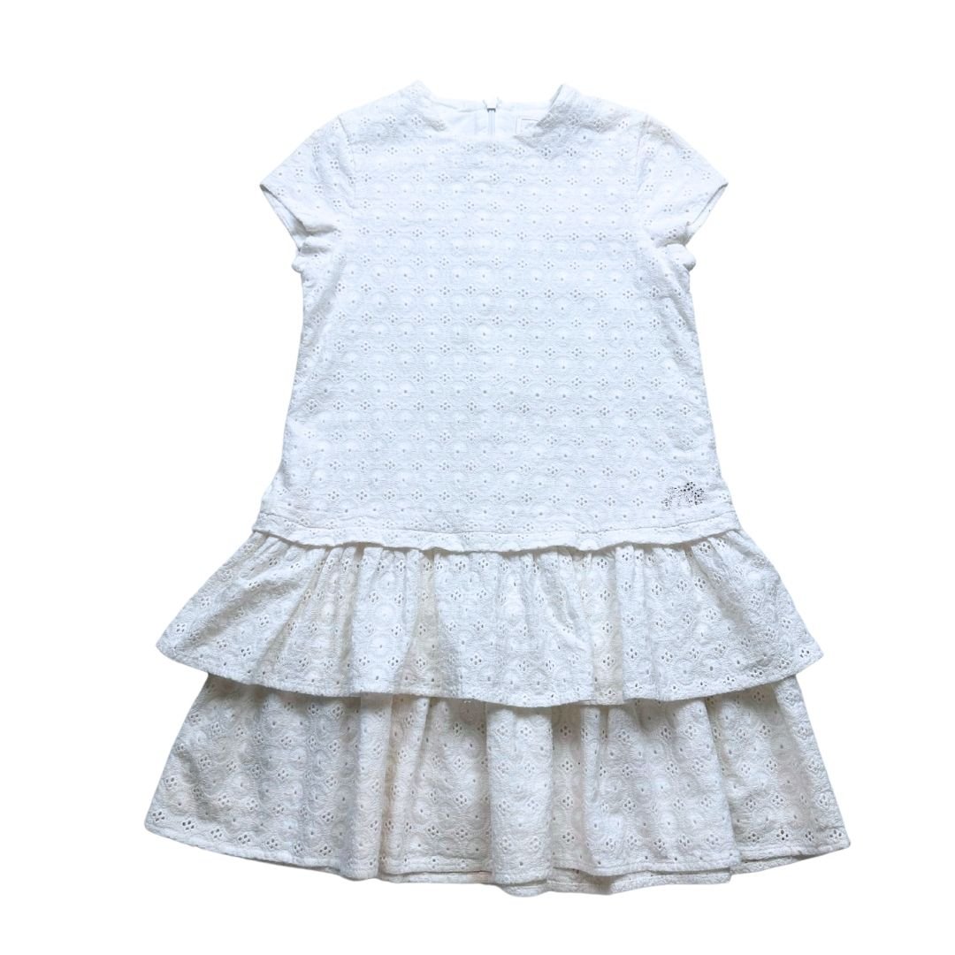 White child's dress - 8 years TARTINE ET CHOCOLAT - seconde-main White