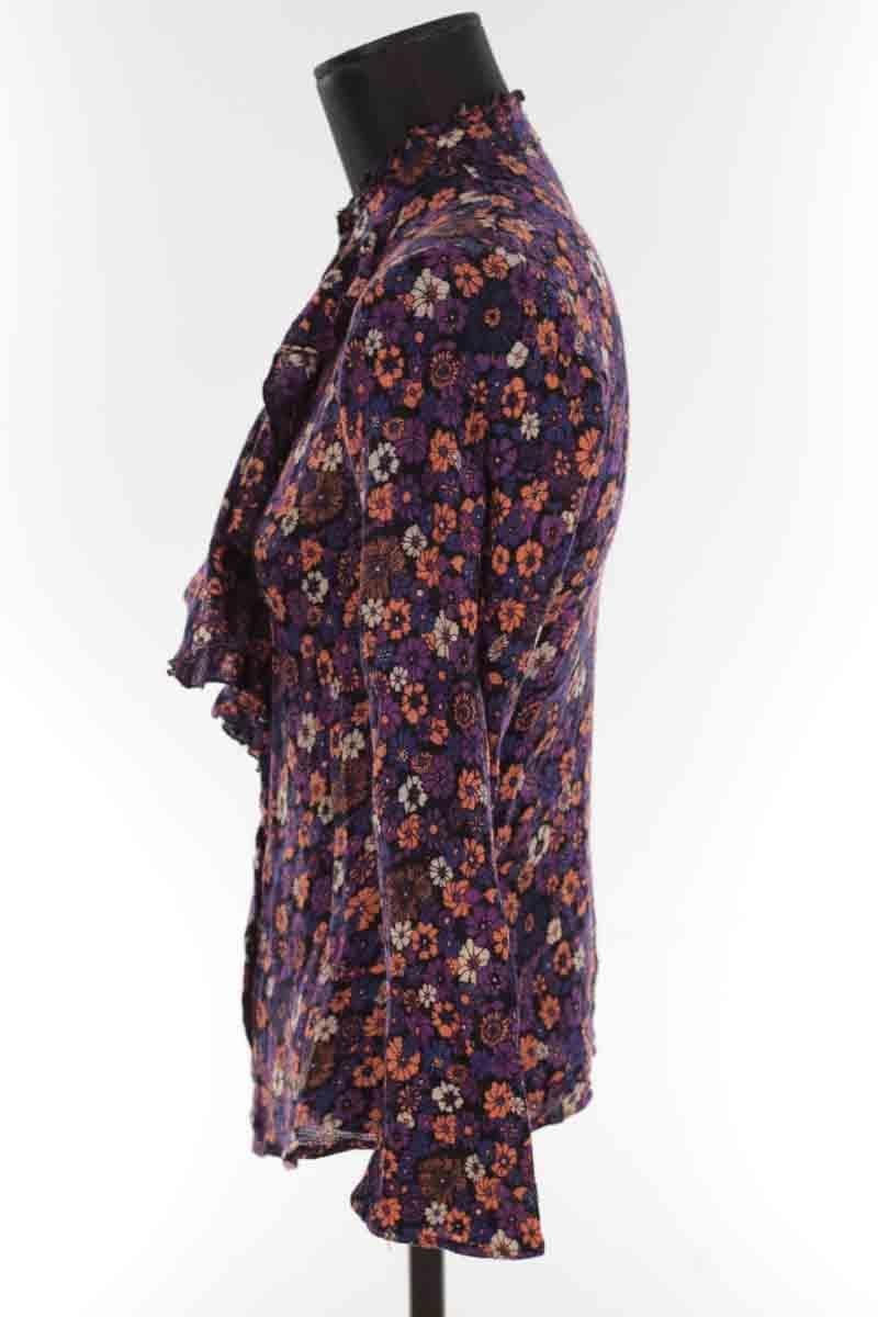 Cotton blouse ANTIK BATIK - Seconde Main Purple