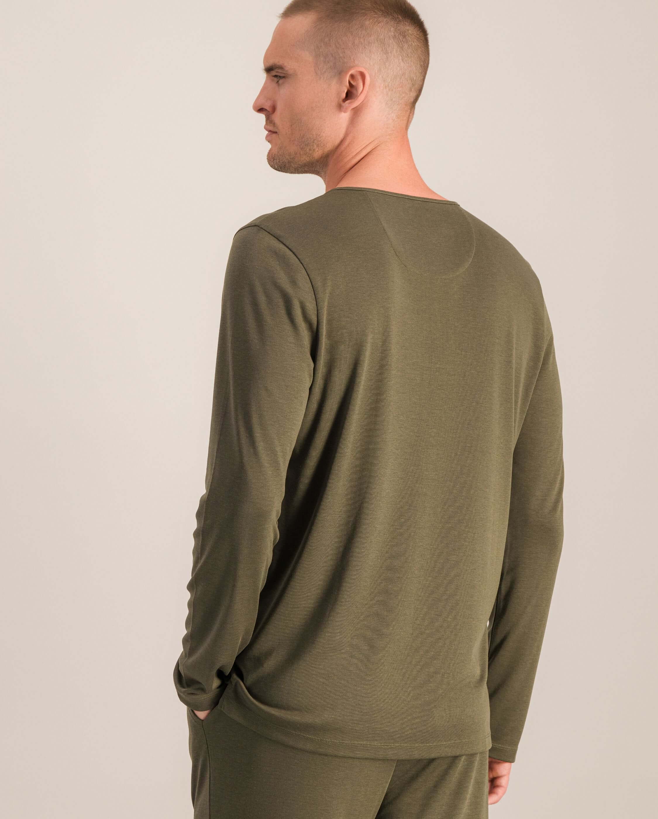 Men's pajama top, matcha ANGARDE Green