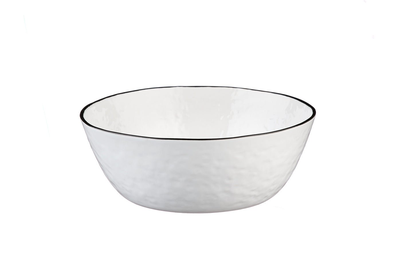 Pure salad bowl ø24cm and ø30cm - 2 pieces - snow white BJORN White