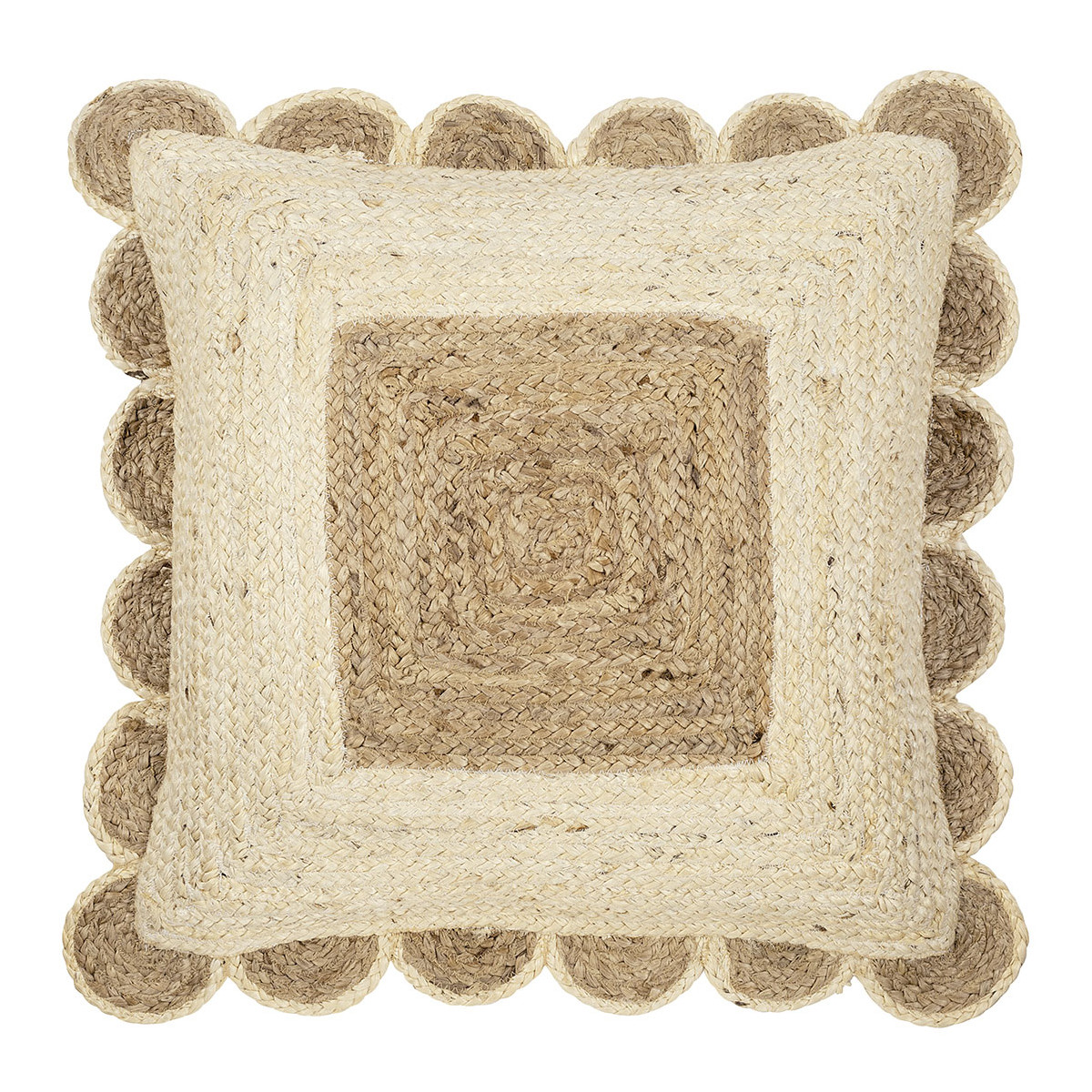 Enola jute cushion BLANC D'IVOIRE Beige