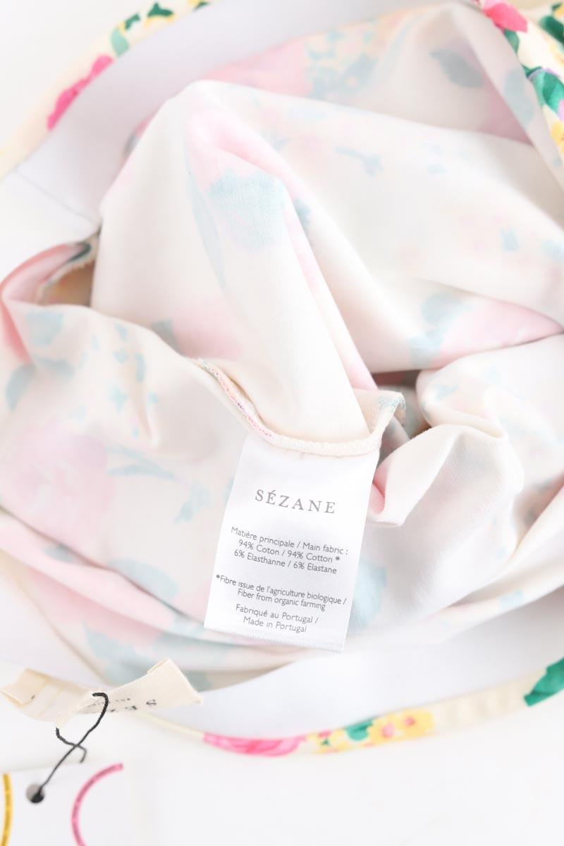 Cotton mini skirt SEZANE - Seconde main Pink