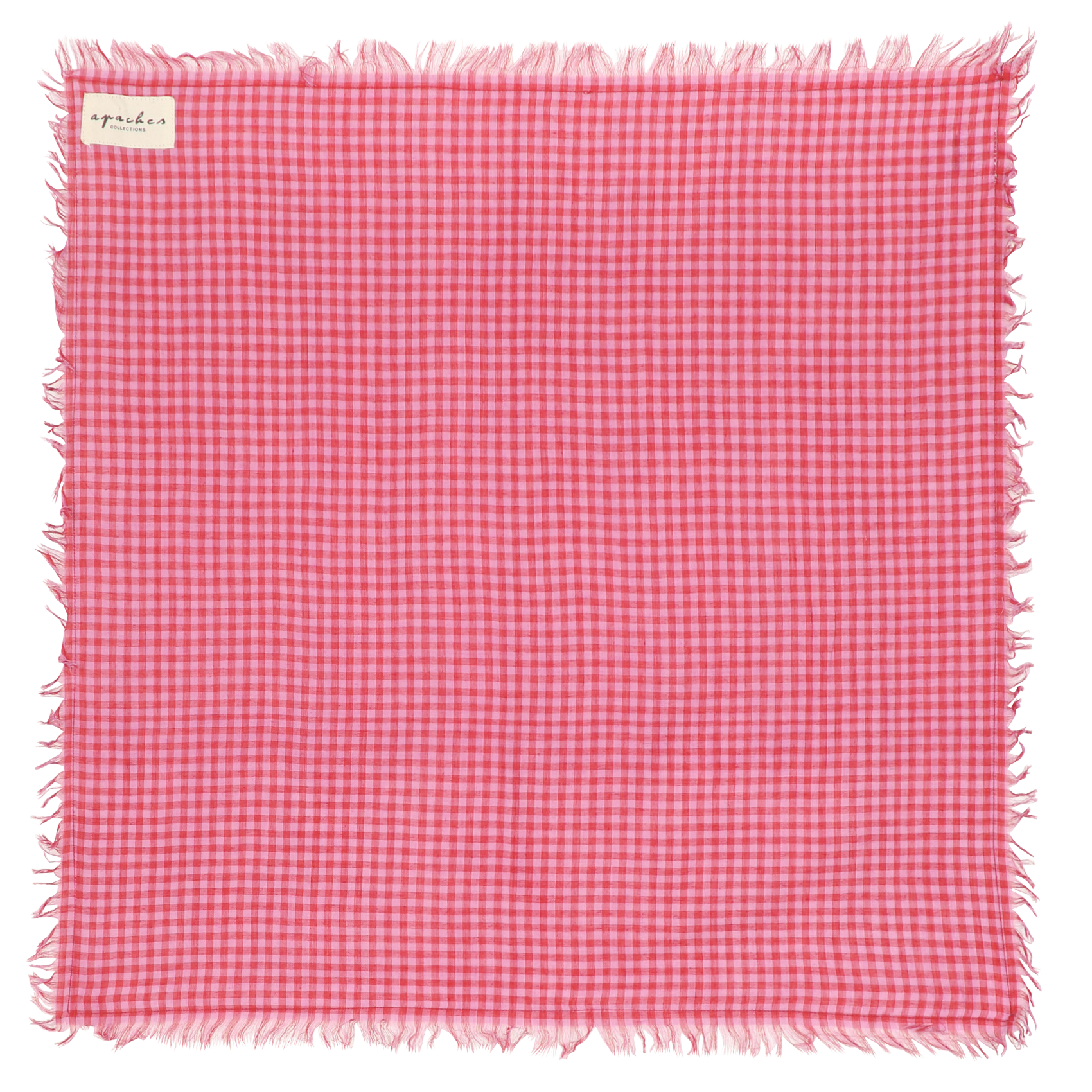 Cotton floaty scarf APACHES COLLECTIONS Pink