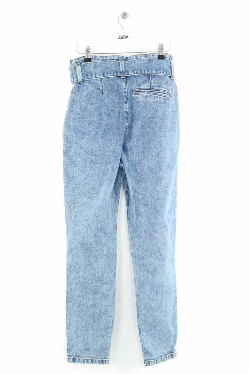 Slim-fit stretch cotton jeans with regular waist SEZANE - Seconde main Blue