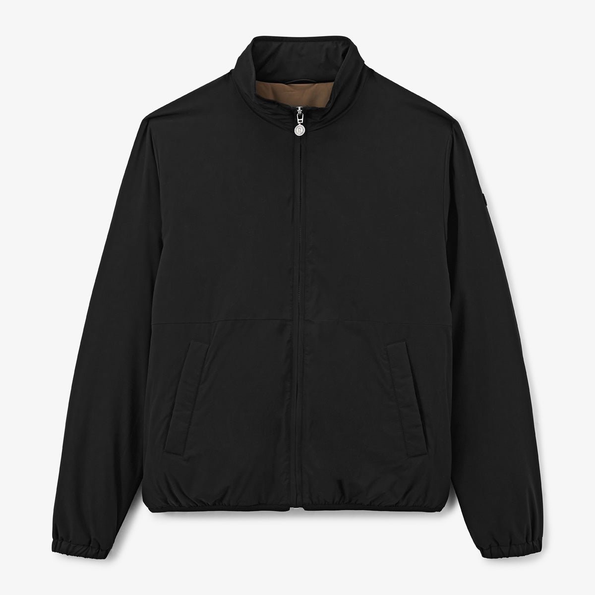 Contrasting lining jacket SERGE BLANCO Black