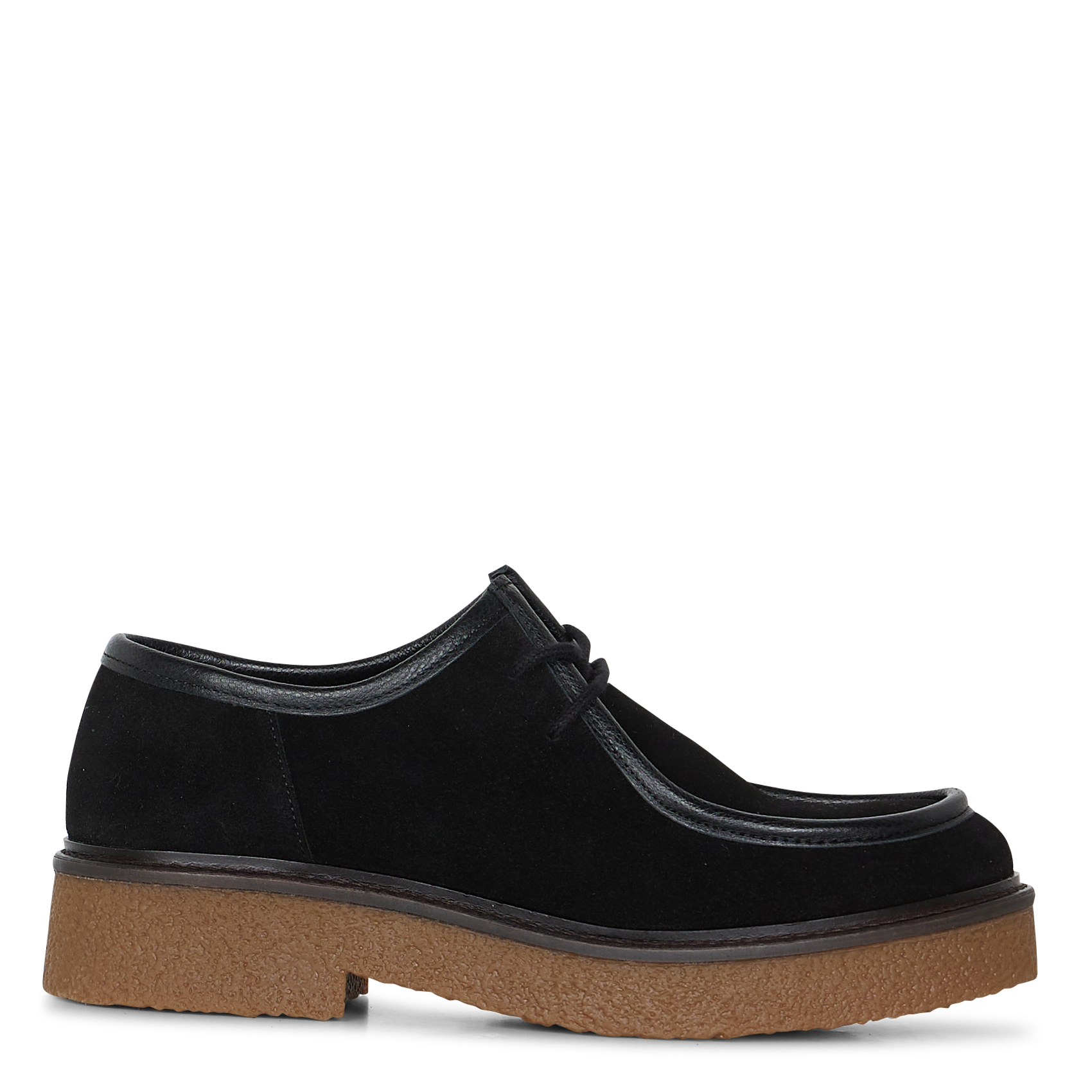 Derby's van leer MAISON TOUFET Zwart