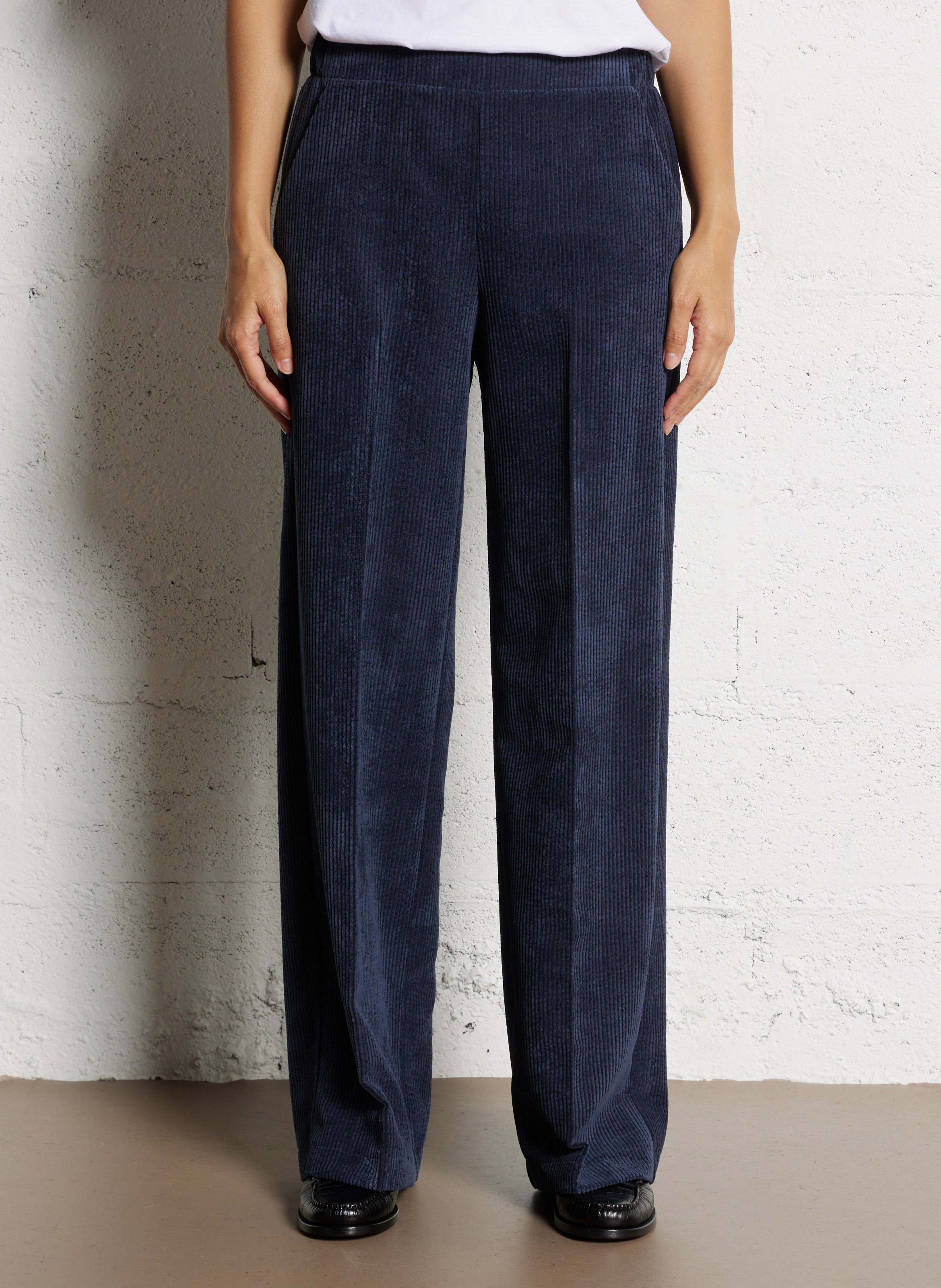 Pantalon évasé en velours côtelé IMPERIAL