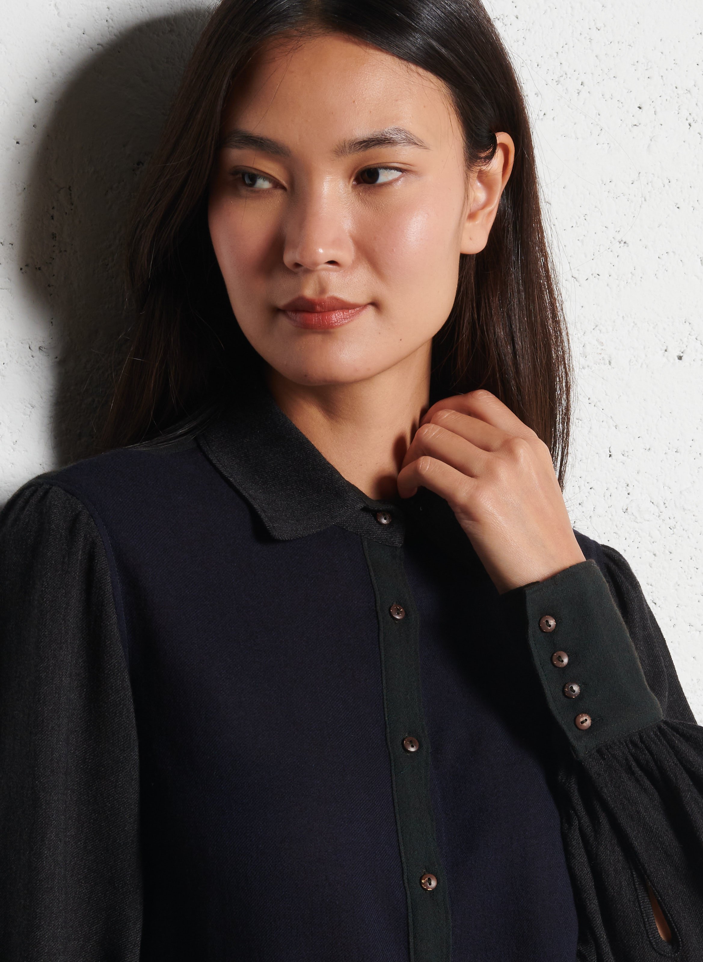 Straight shirt DIEGA Grey