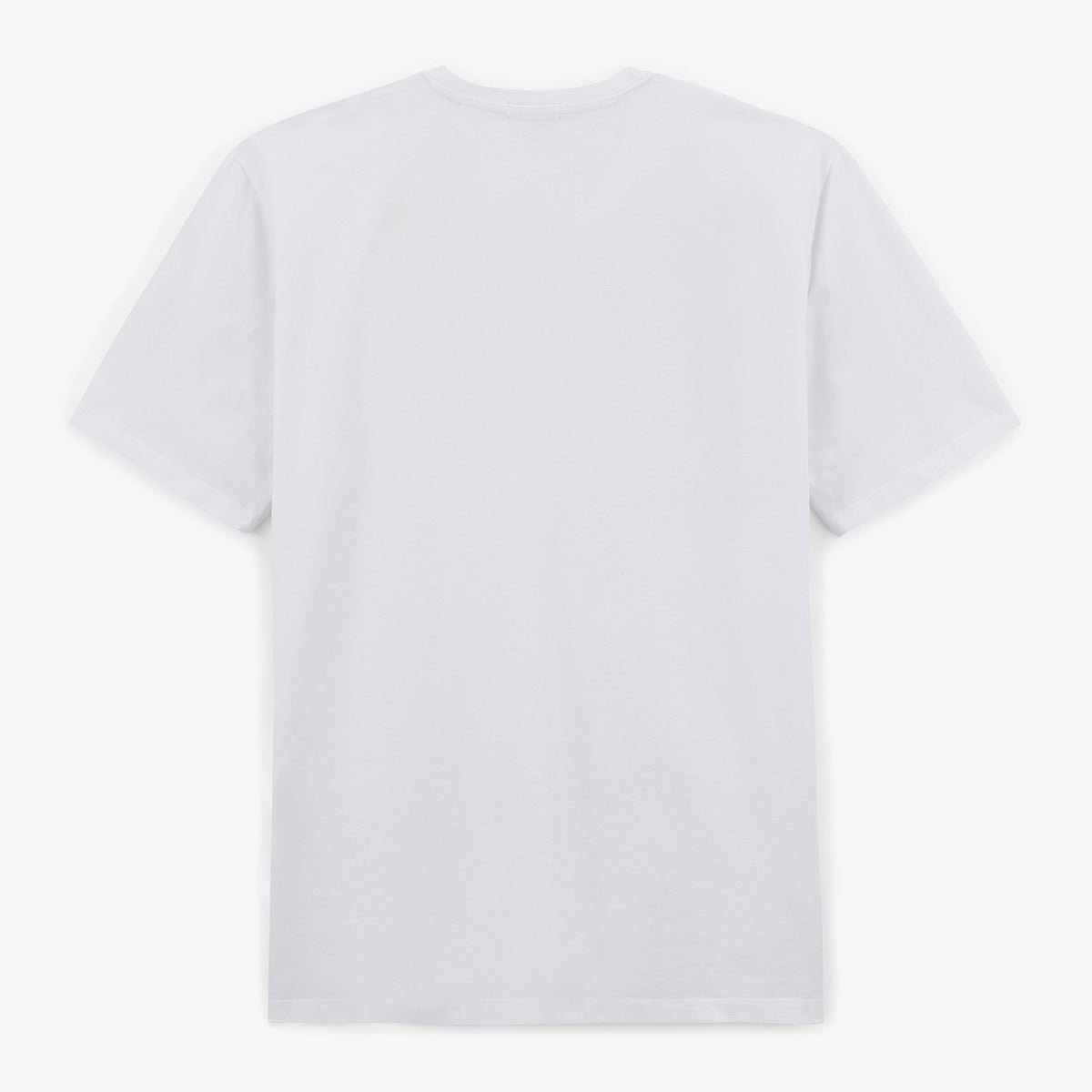 Short-sleeved cotton printed T-shirt SERGE BLANCO White